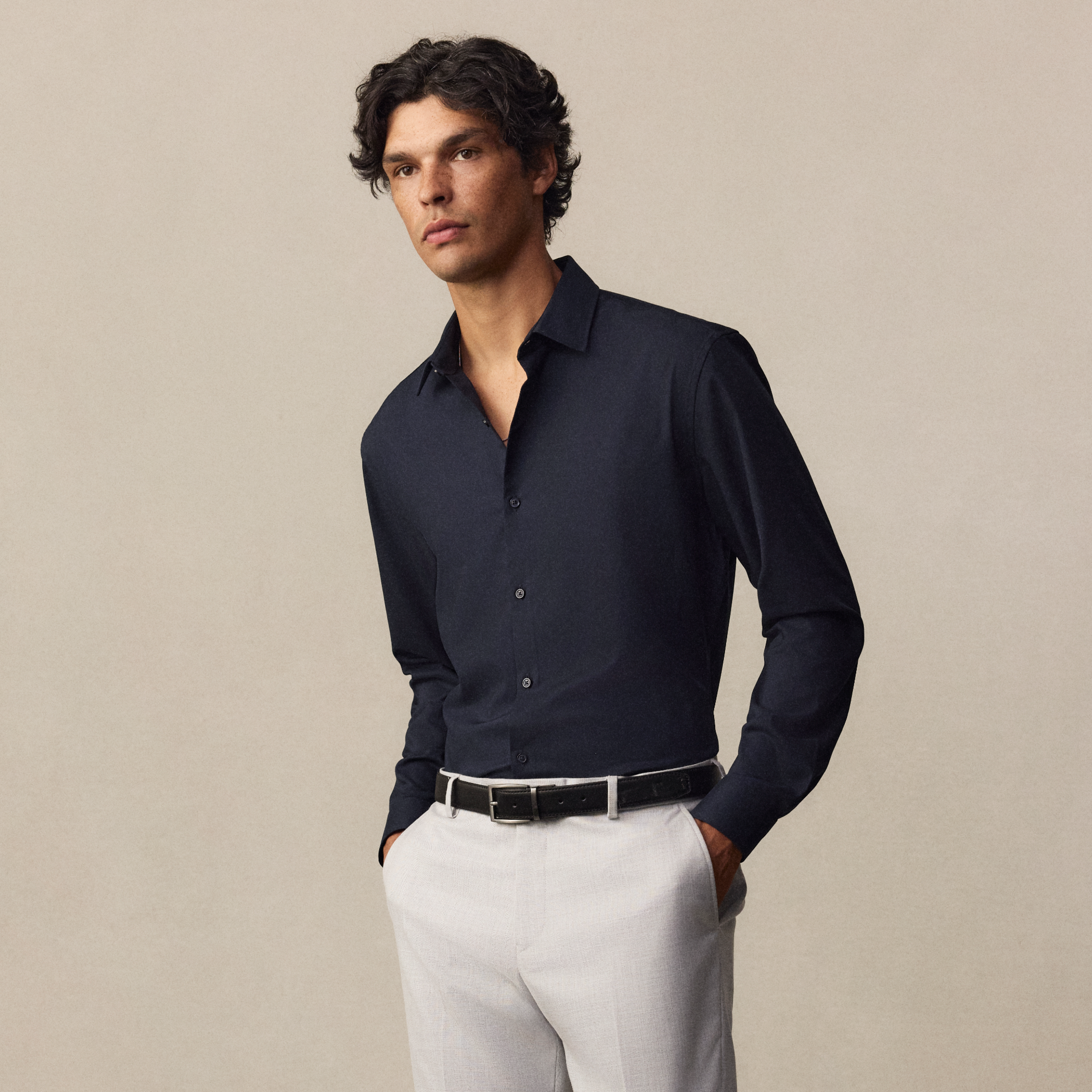 Oslo Slim Stretch Dress Shirt