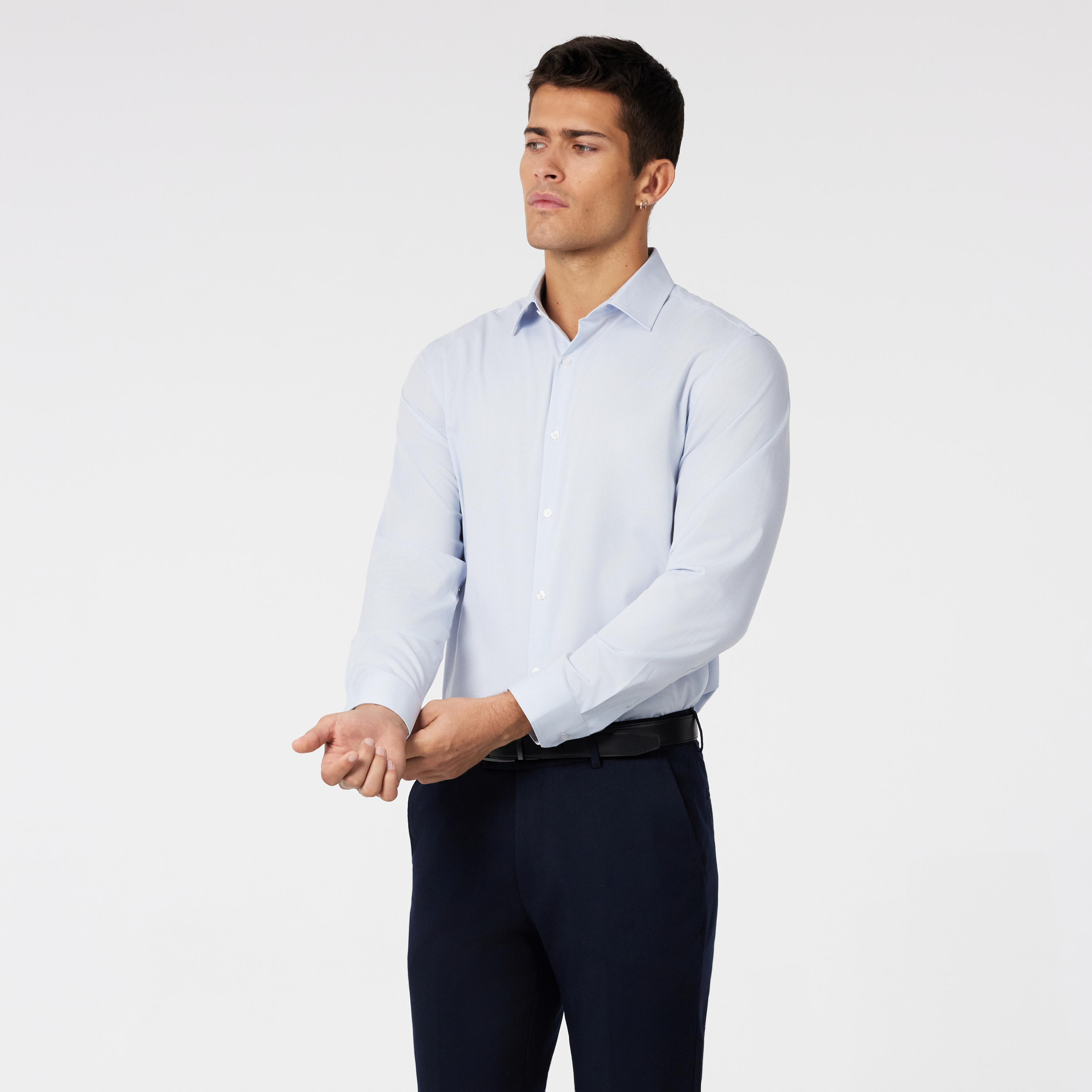 Cove Stripe Bamboo Blend Shirt