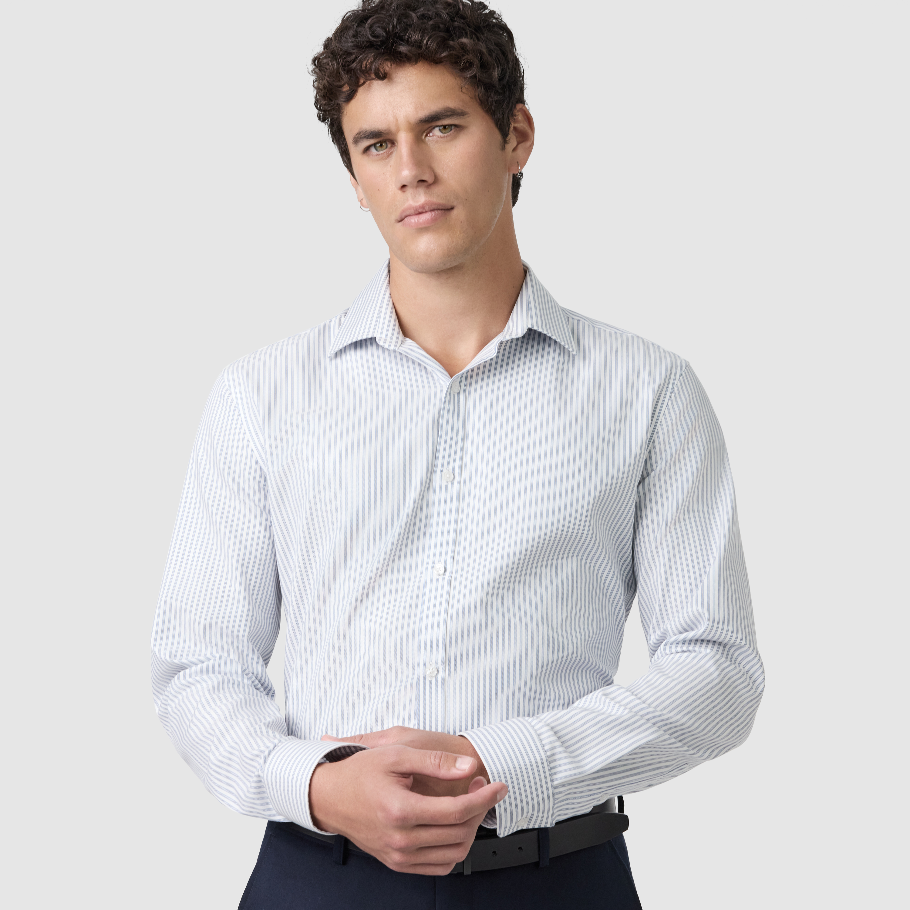 London Slim Stripe Shirt