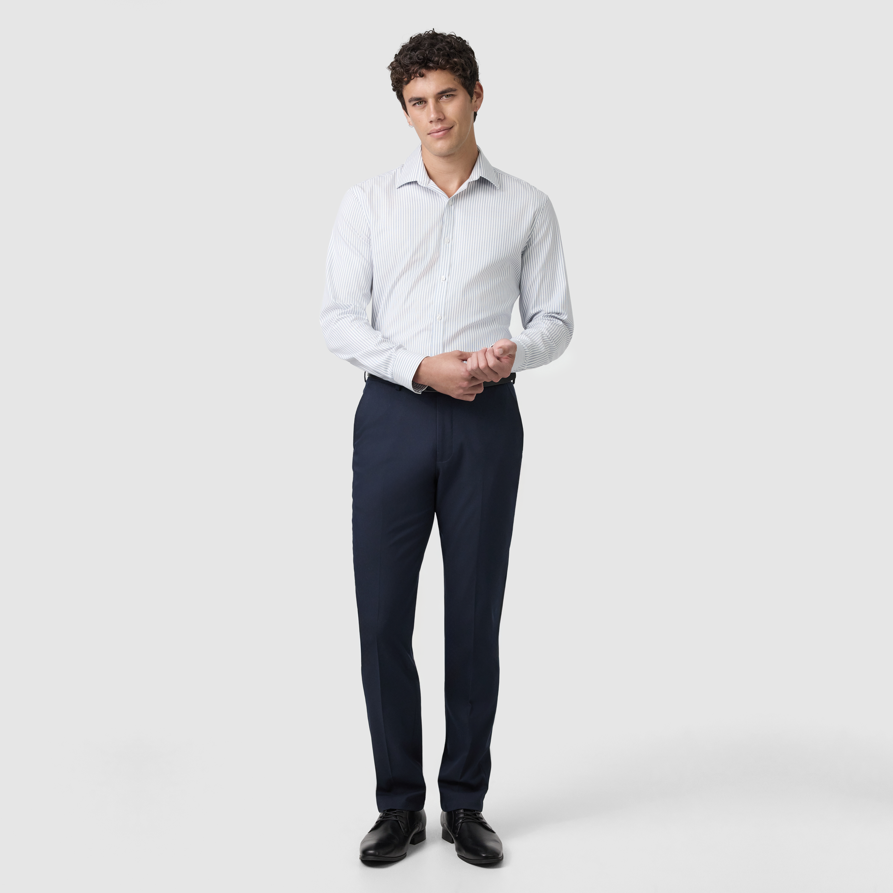 White London Slim Stripe Shirt