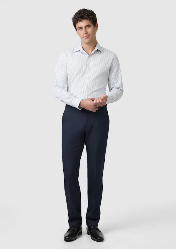 White London Slim Stripe Shirt