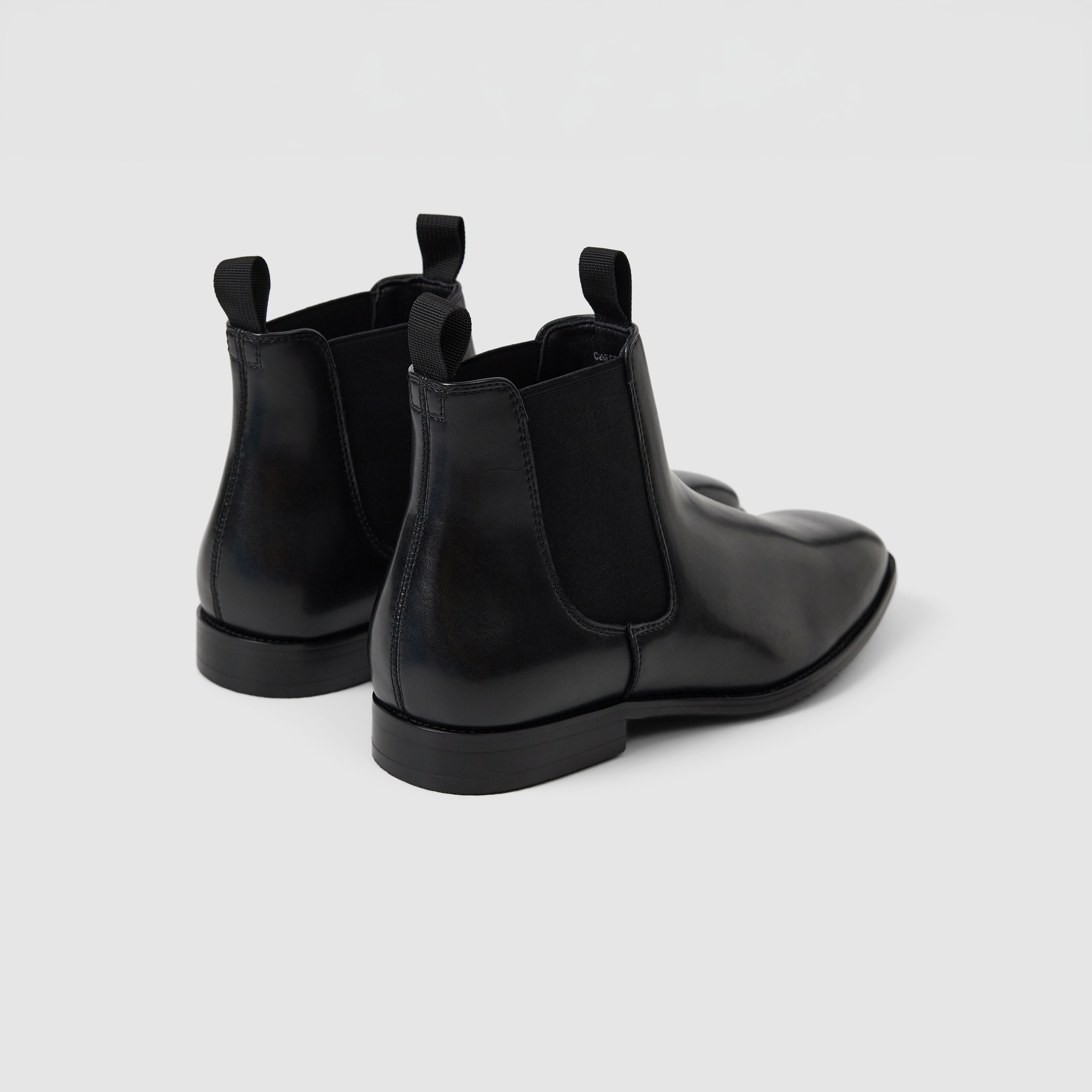 Black Epsom Slip On Boot