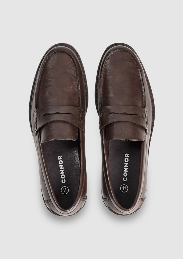 Chocolate Callan Slip On Loafer