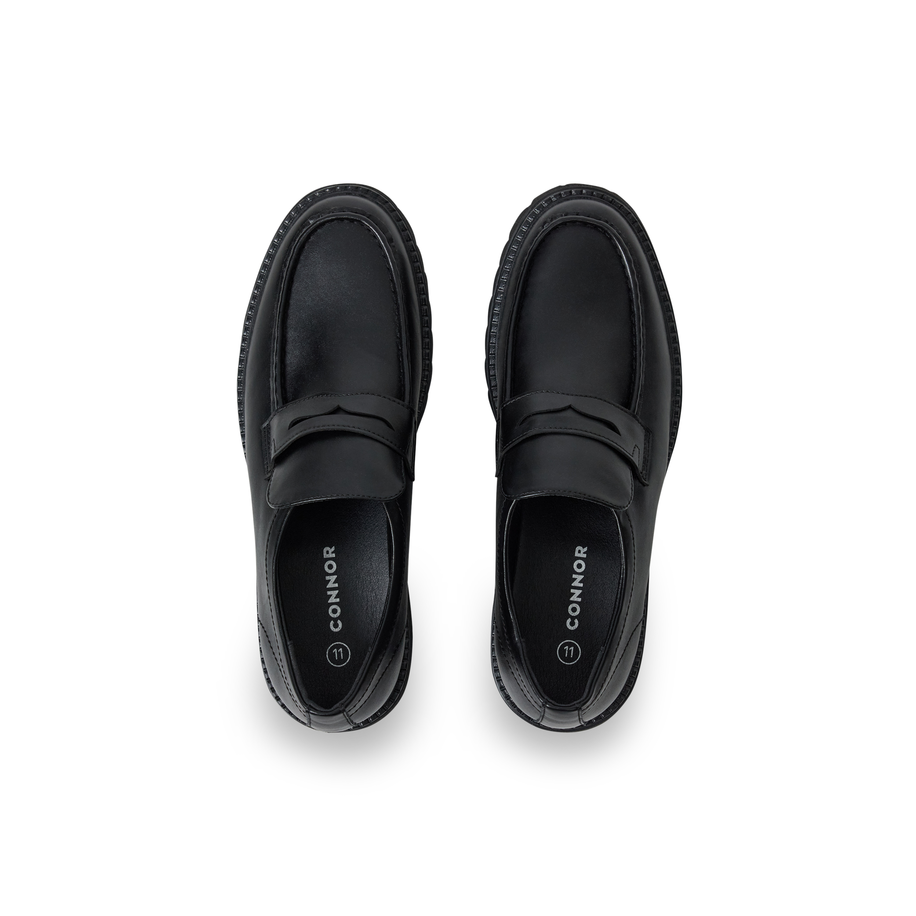 Black Dartford Slip On Loafer