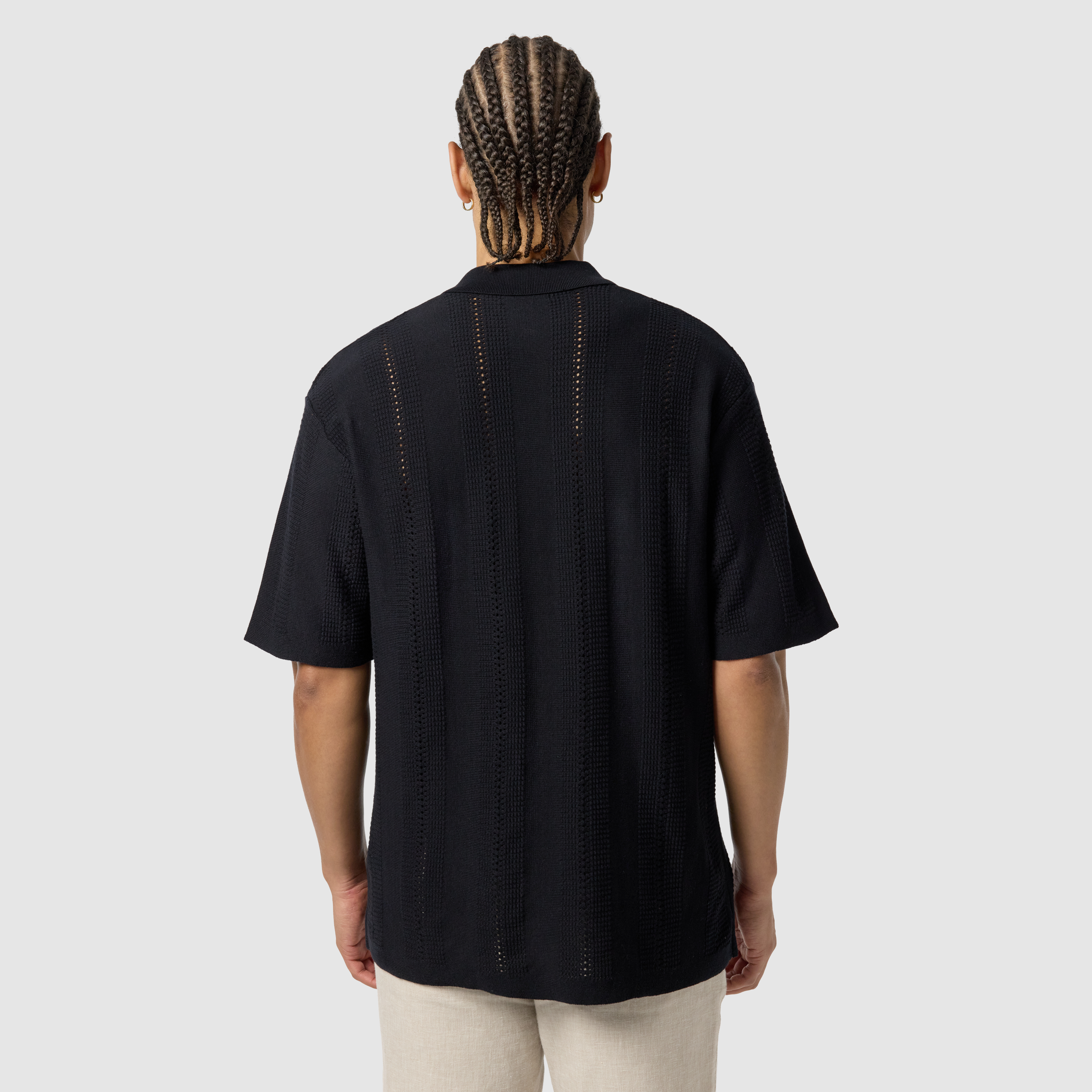 Black Bells Relaxed Smart Polo