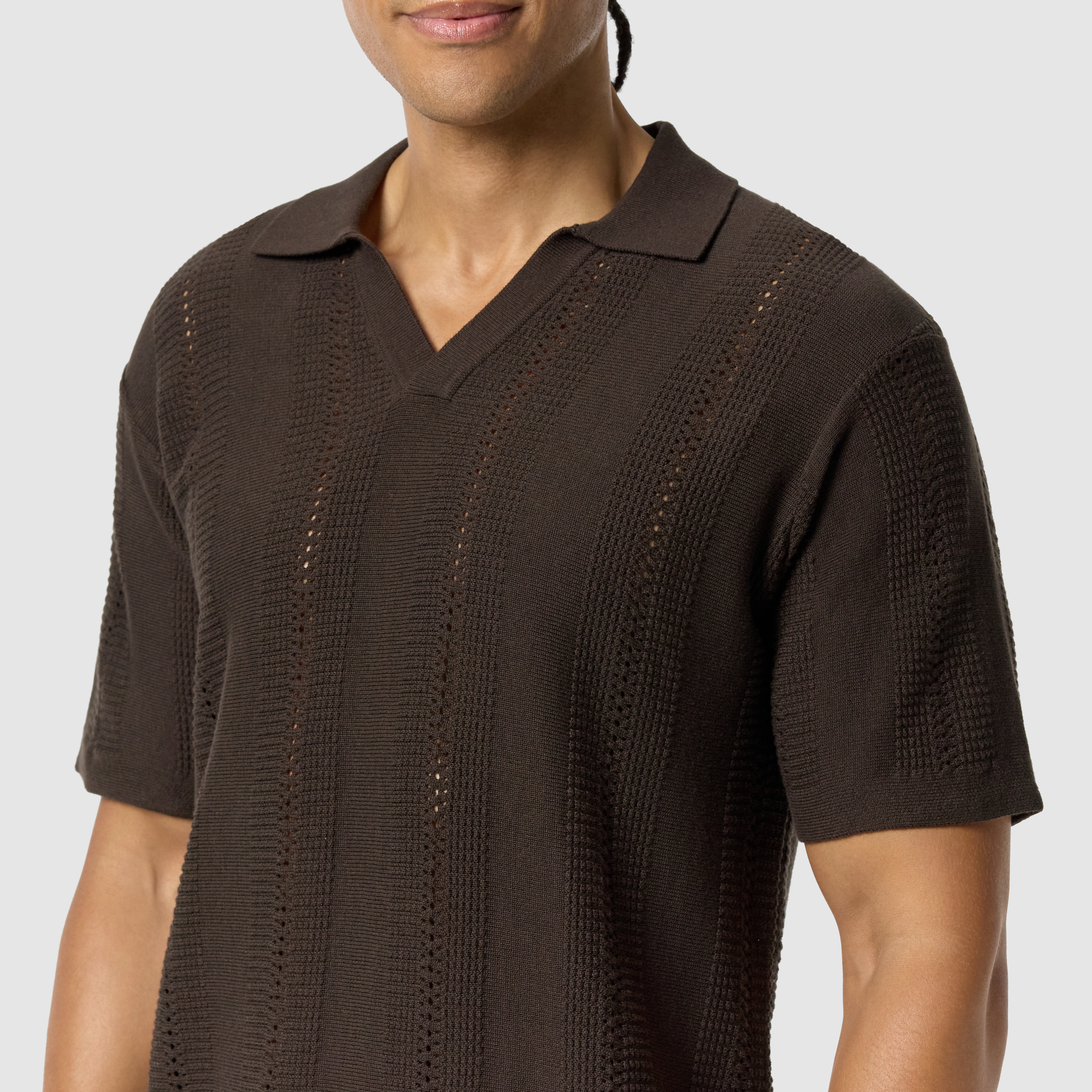 Brown Bells Relaxed Smart Polo