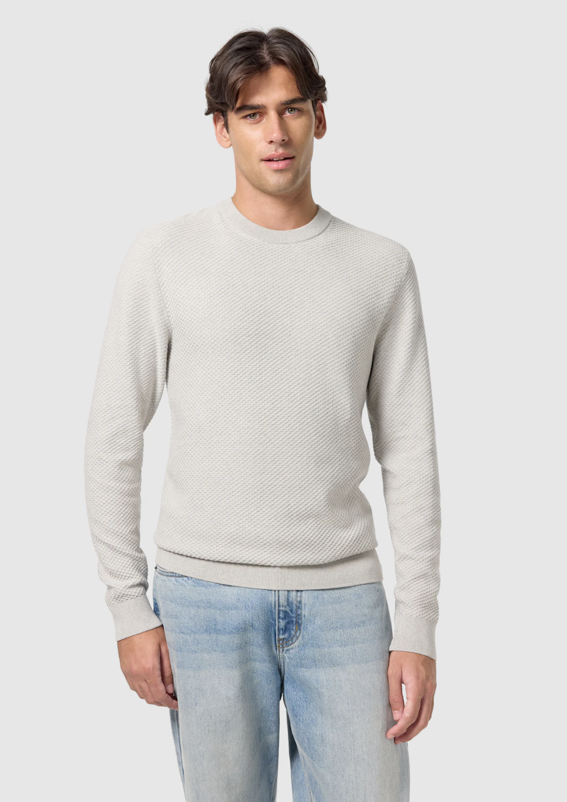 Latham Cotton Crew Neck Knit