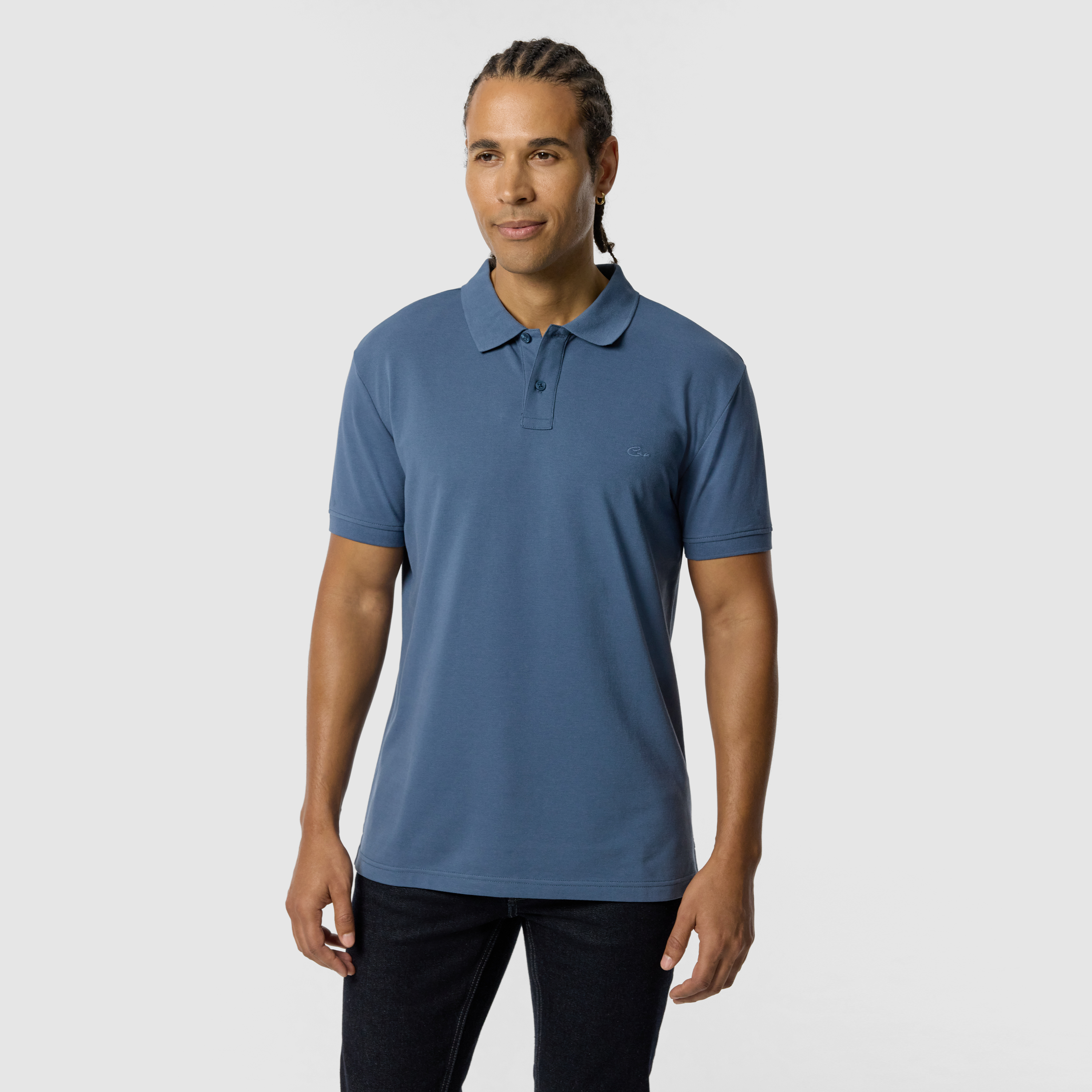 Duffy Cotton Blend Polo Shirt