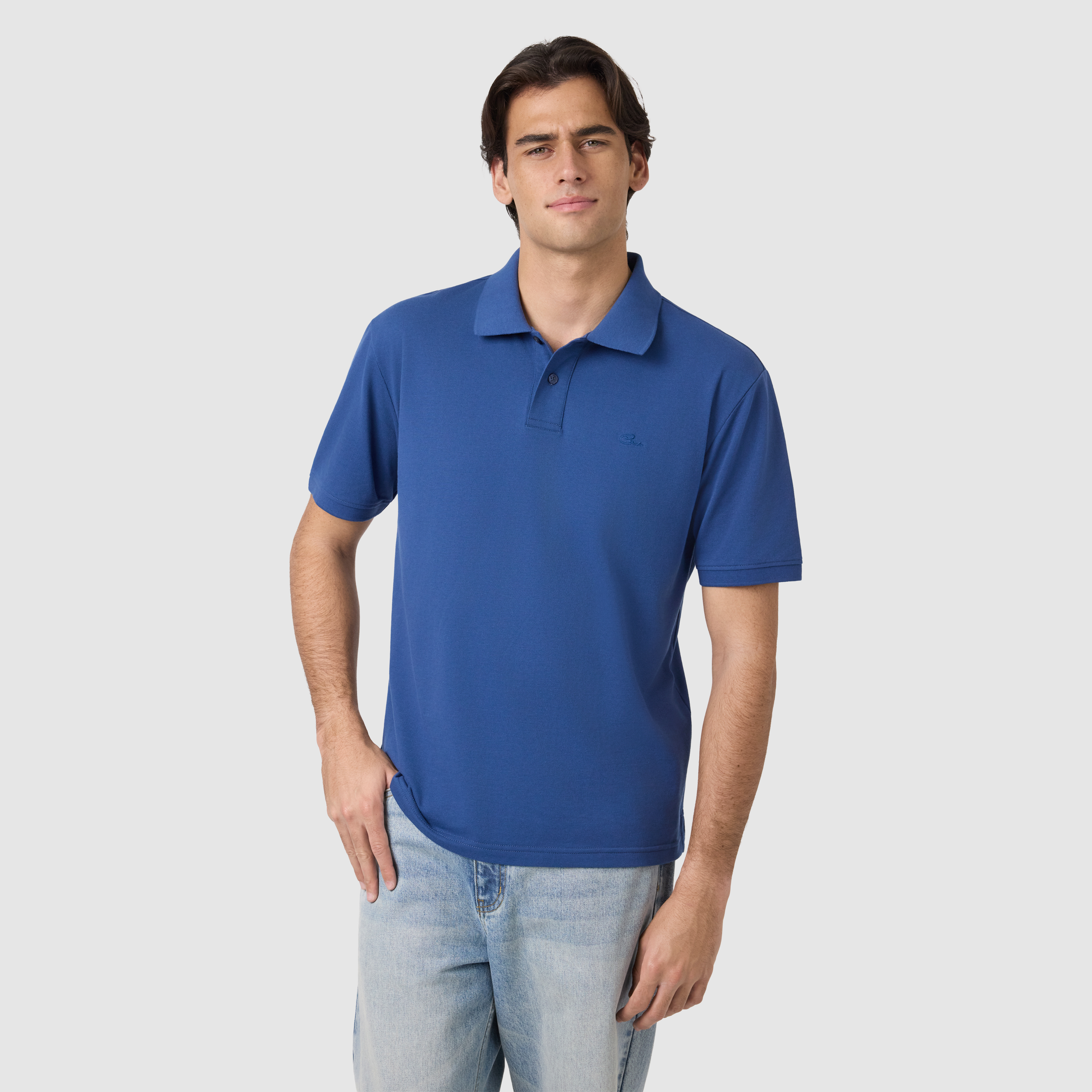 Duffy Cotton Blend Polo Shirt