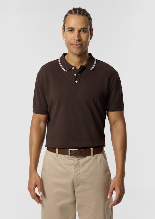 Hogan Cotton Blend Polo Shirt