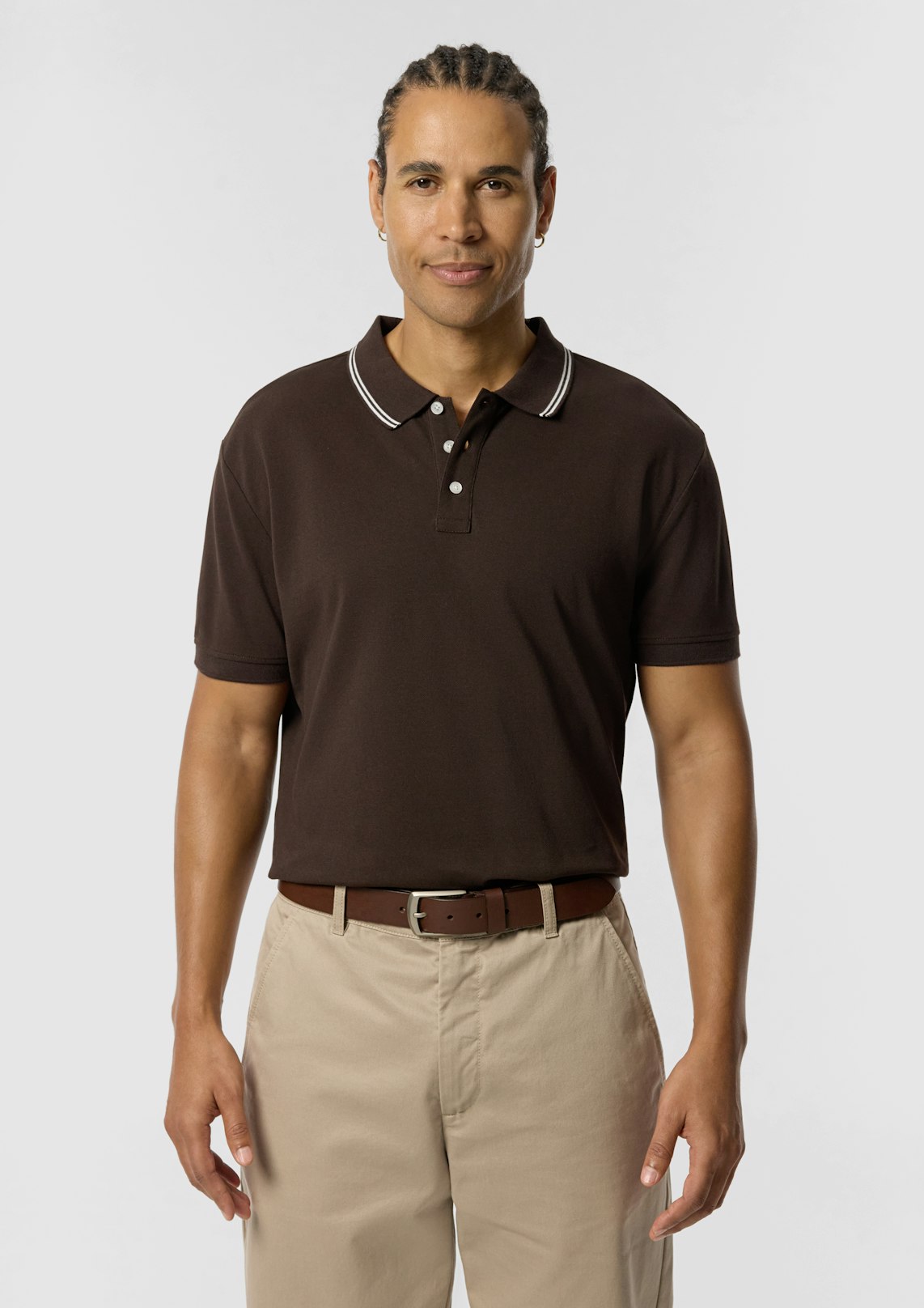 Hogan Cotton Blend Polo Shirt