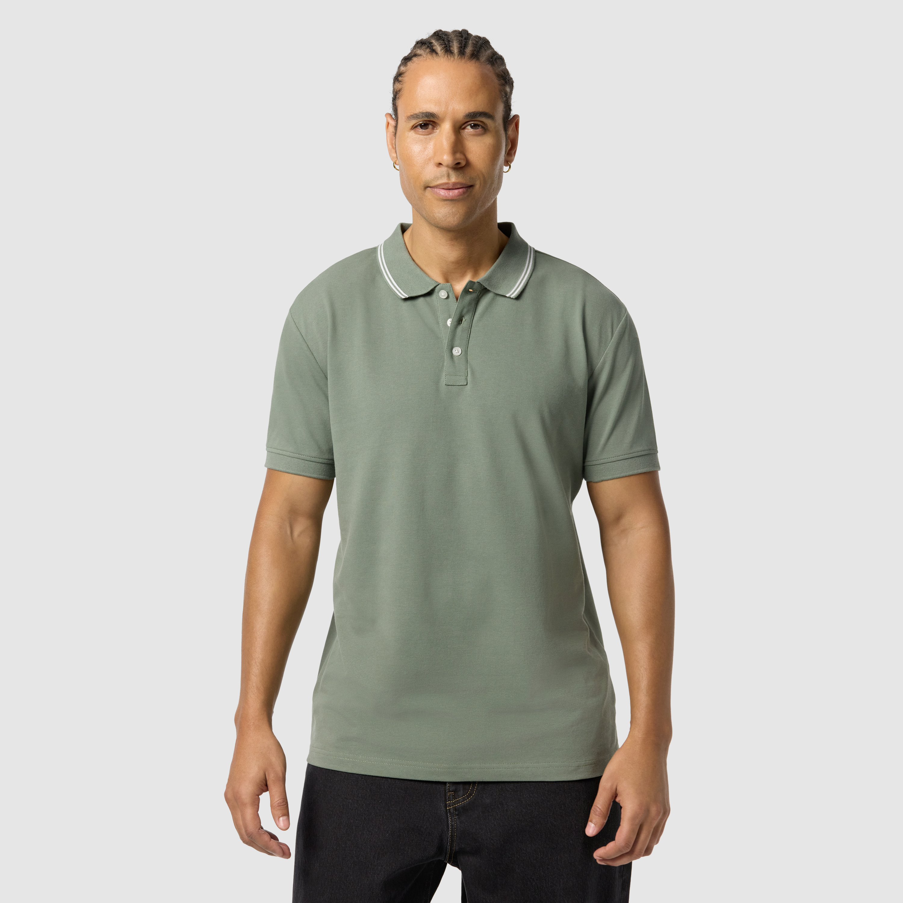 Hogan Cotton Blend Polo Shirt