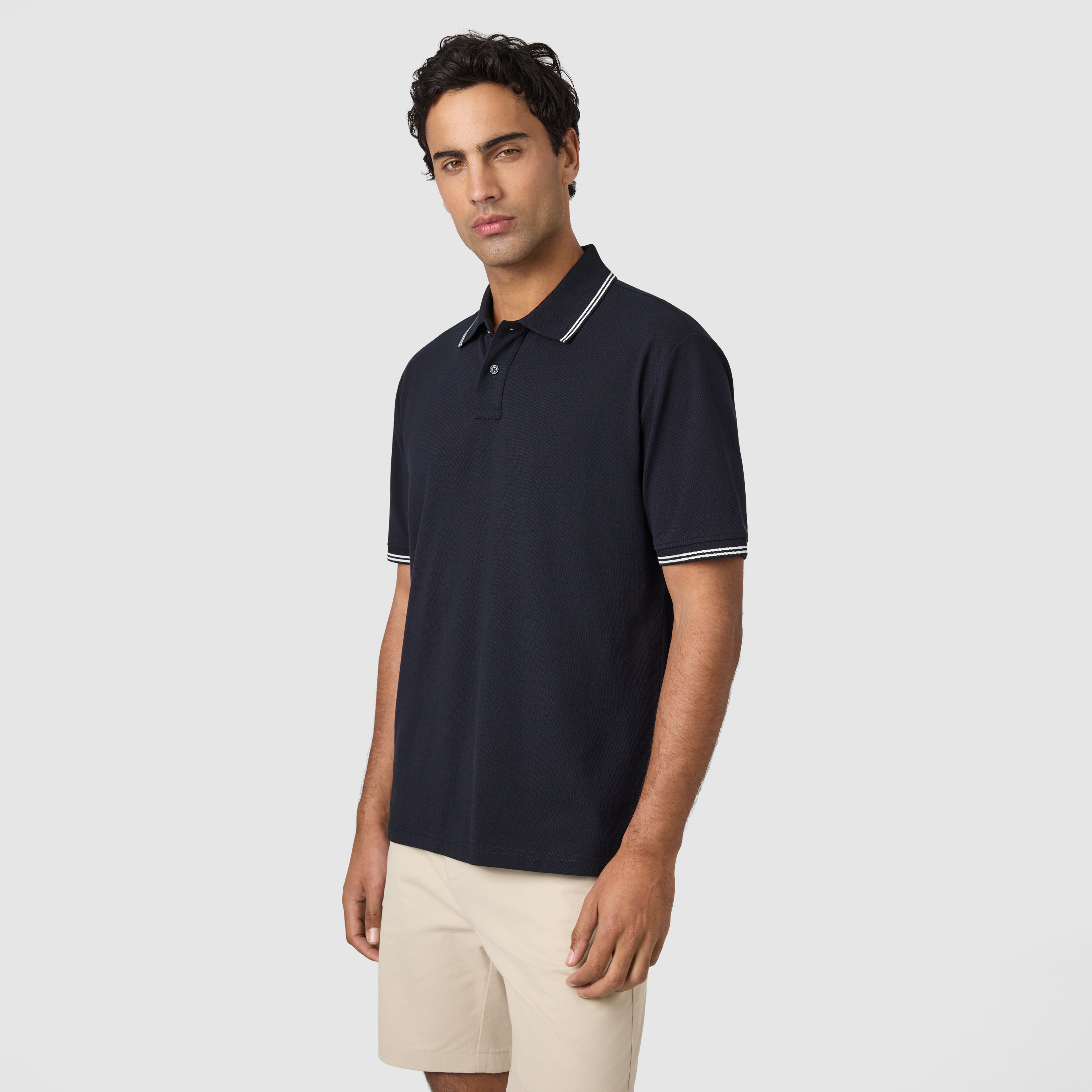 Hogan Cotton Blend Polo Shirt