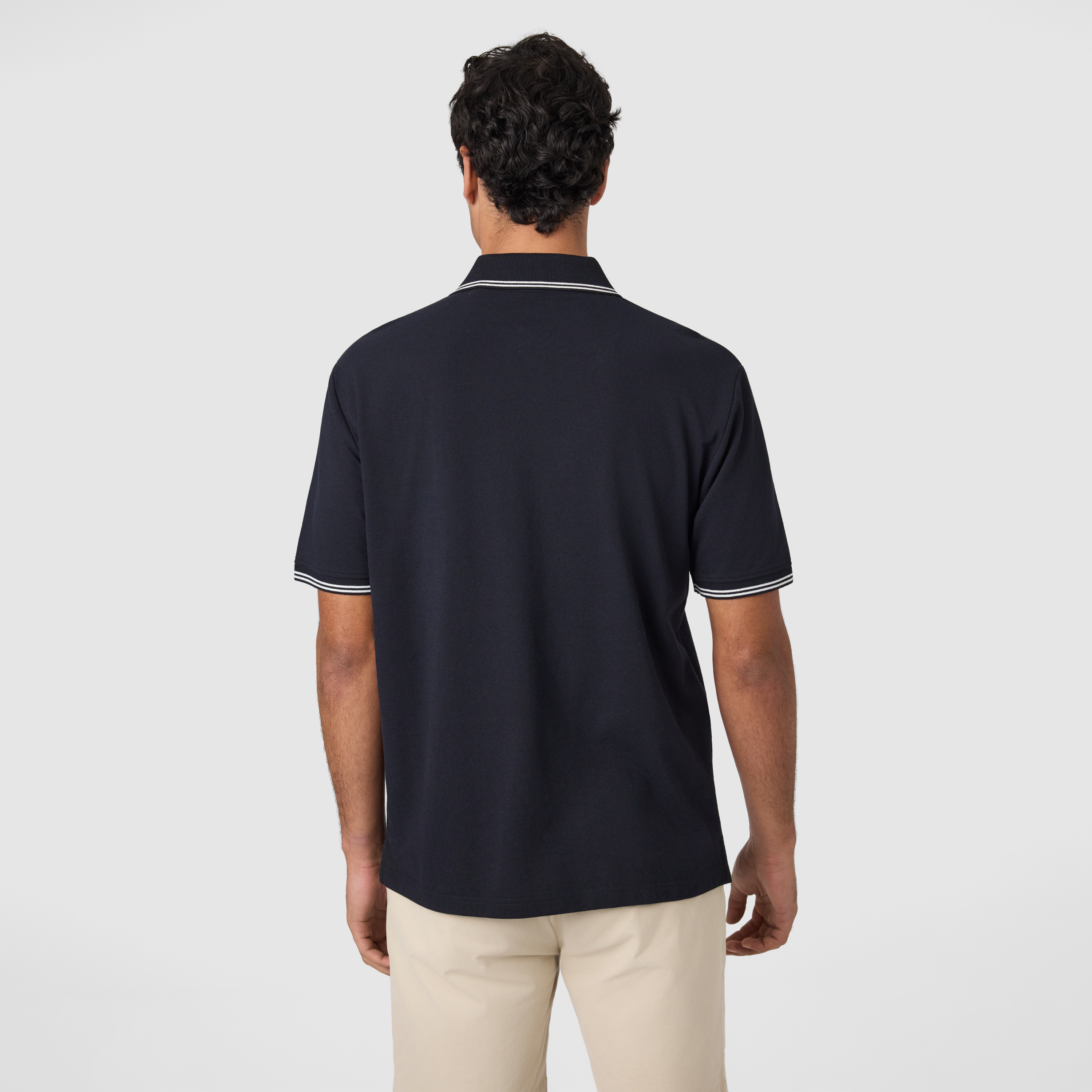Hogan Cotton Blend Polo Shirt