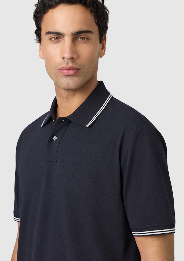 Hogan Cotton Blend Polo Shirt