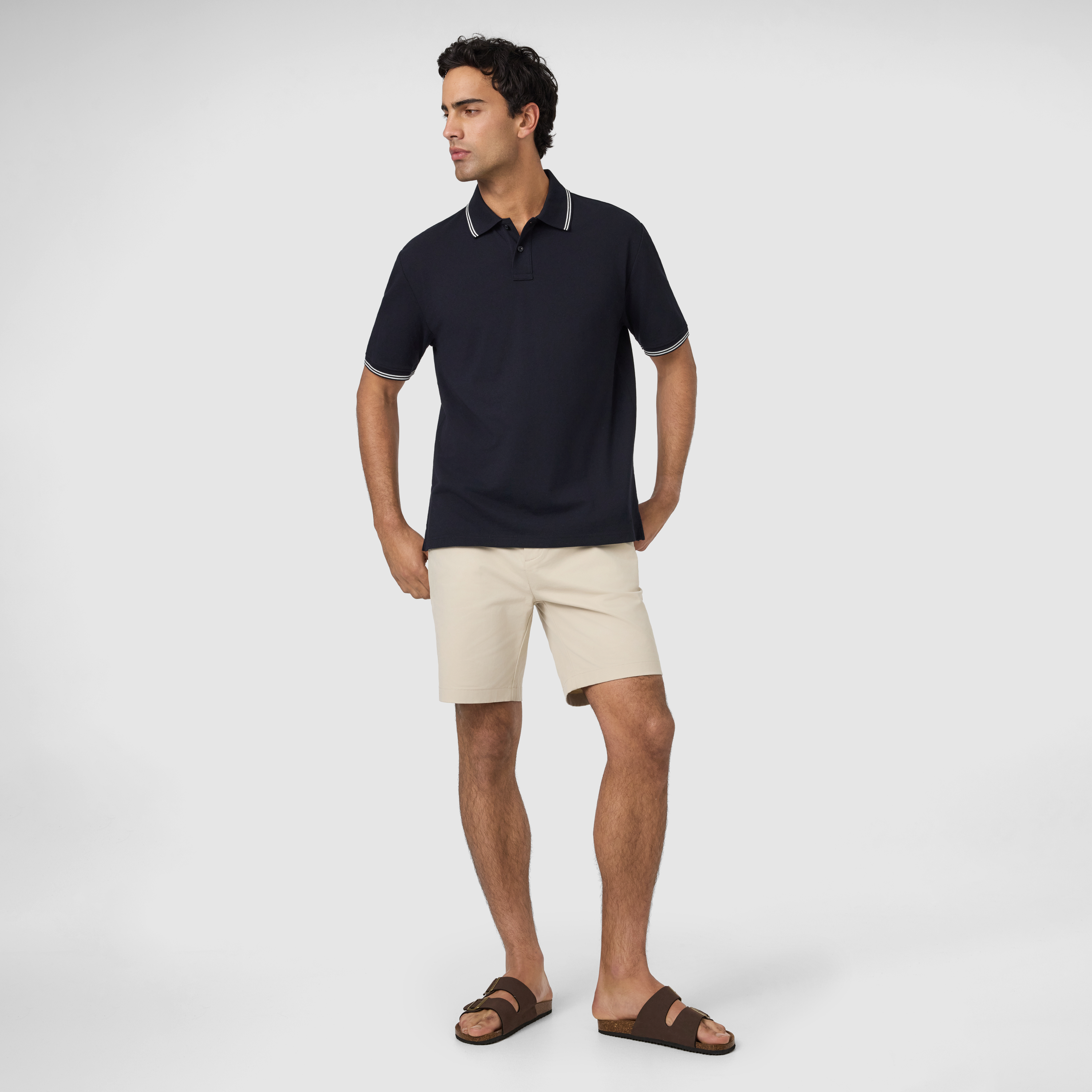 Hogan Cotton Blend Polo Shirt