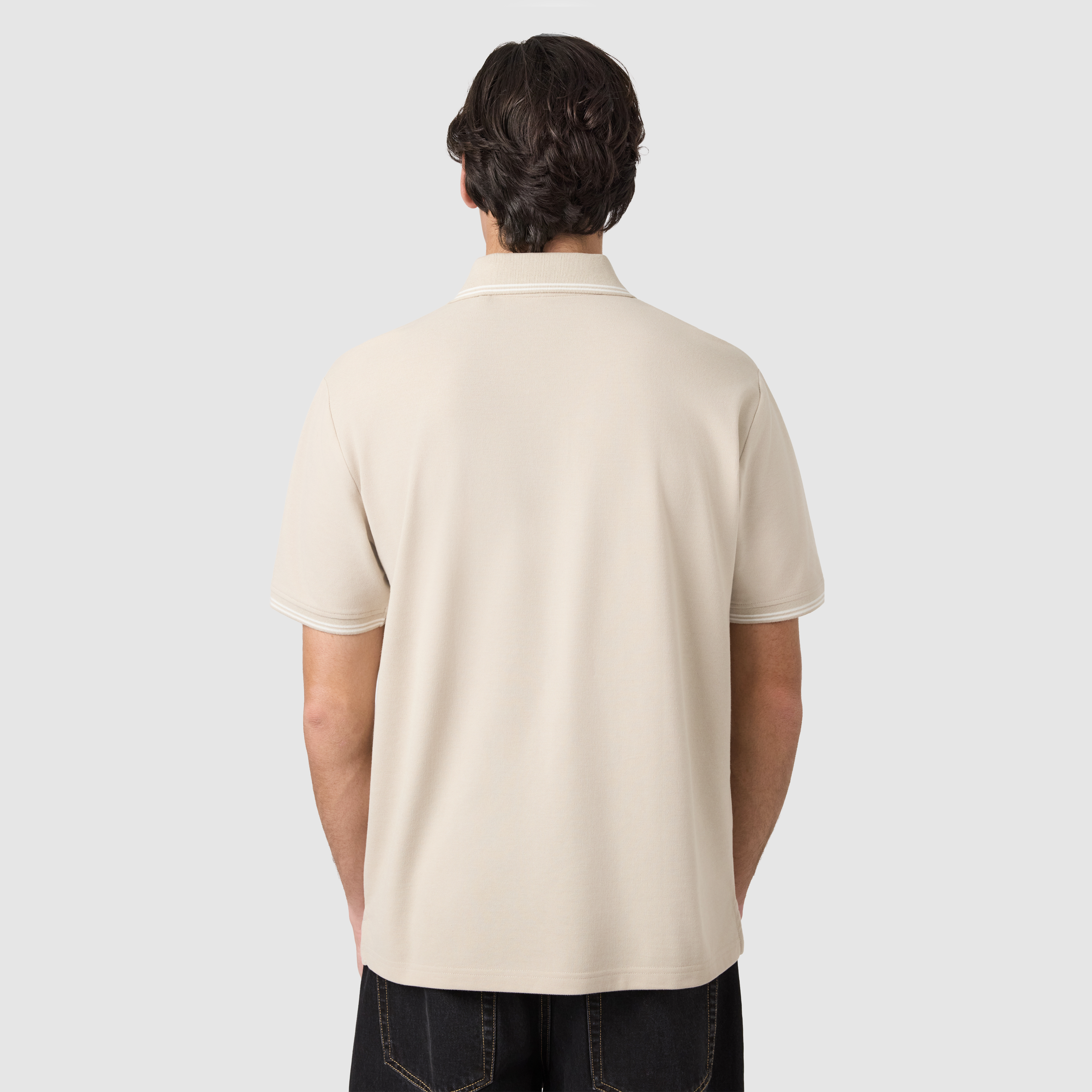 Stone Hogan Cotton Blend Polo Shirt