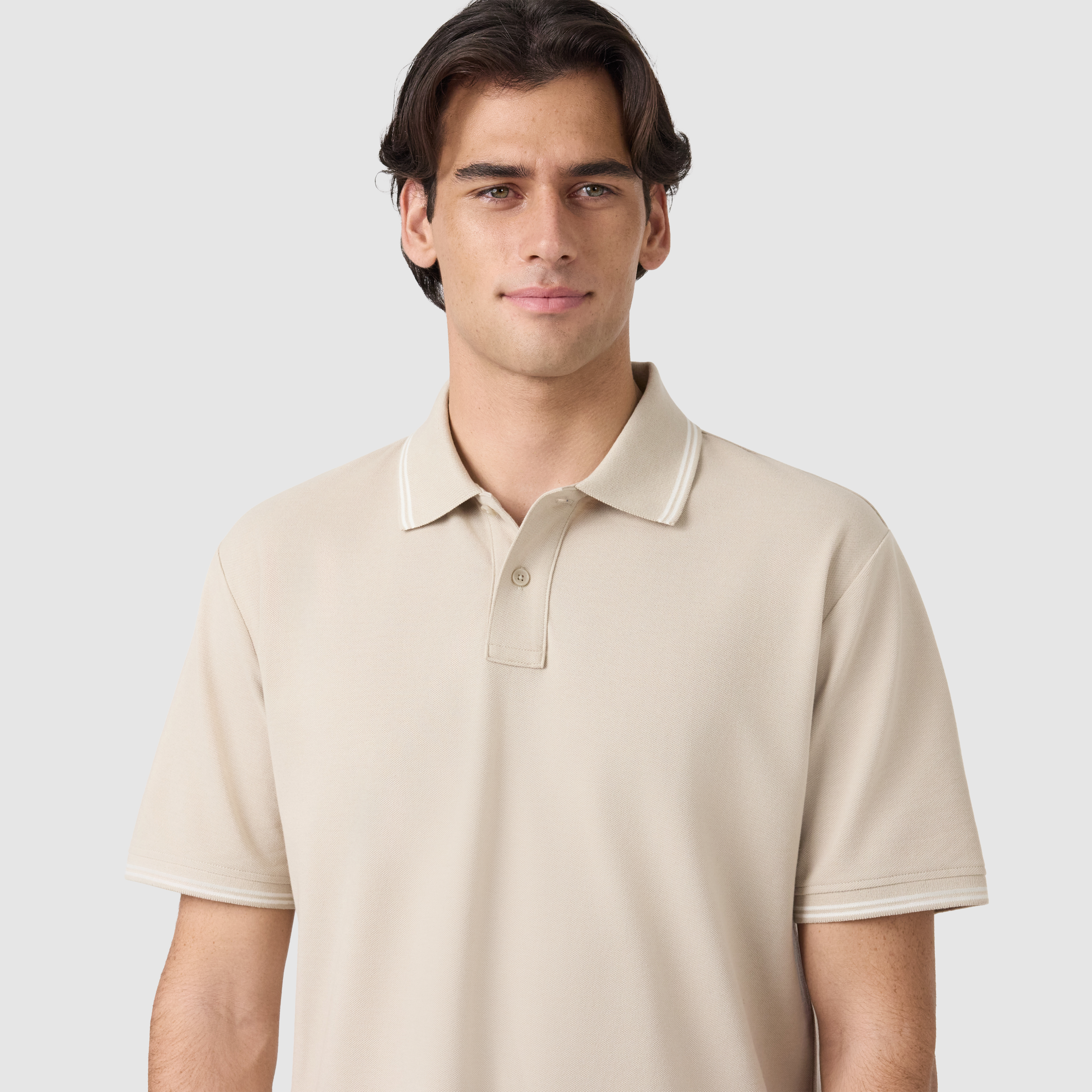 Stone Hogan Cotton Blend Polo Shirt