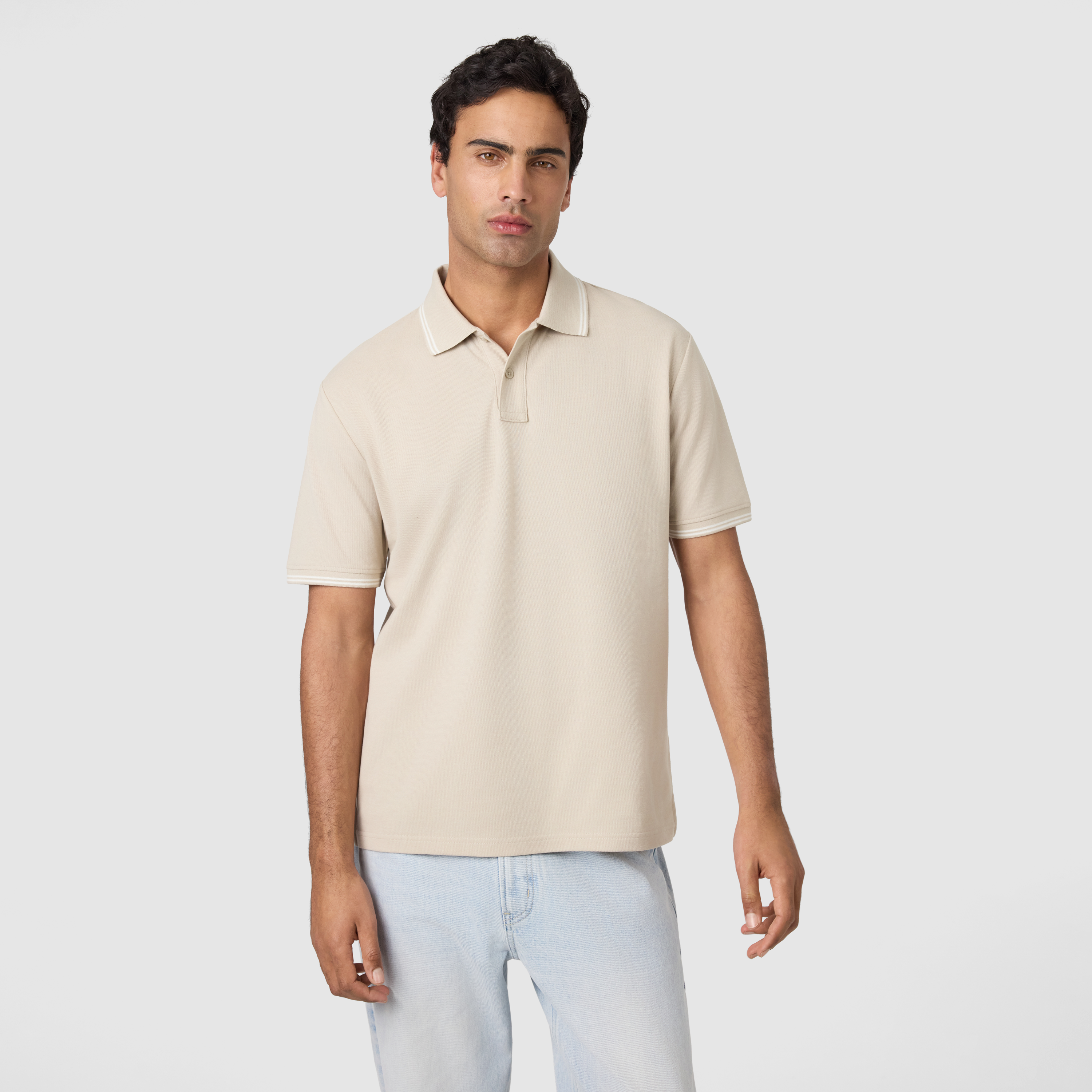 Riley Relaxed Polo Shirt