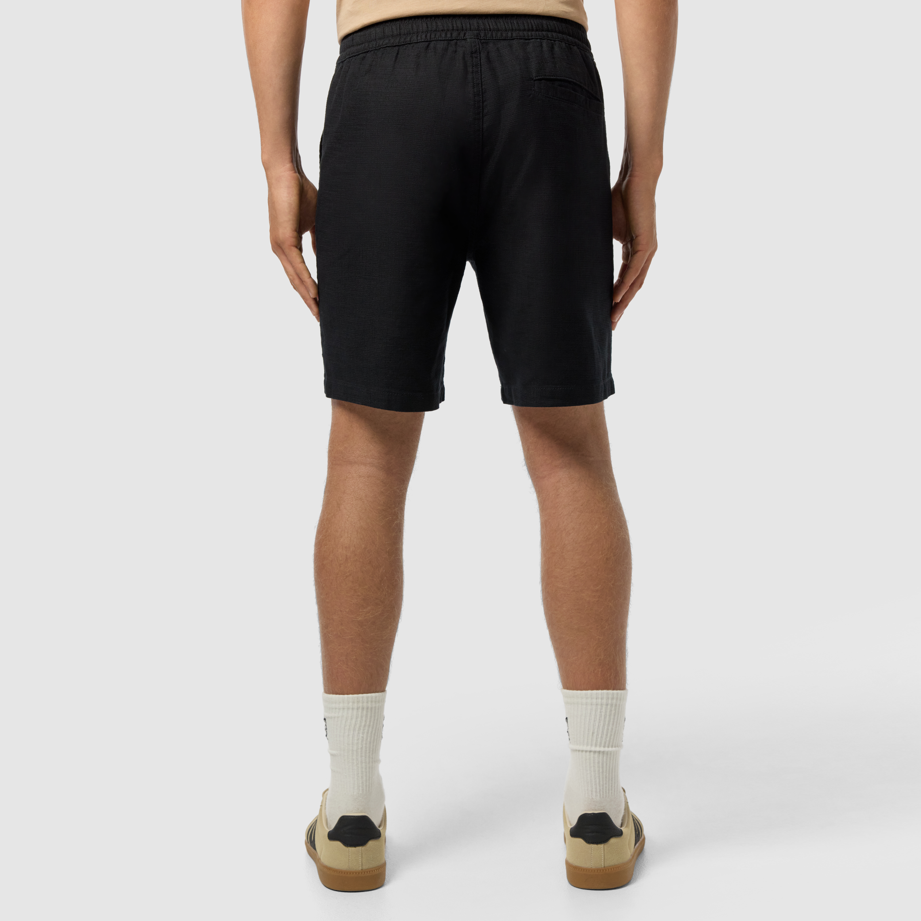 Black Kai Textured Volley Short
