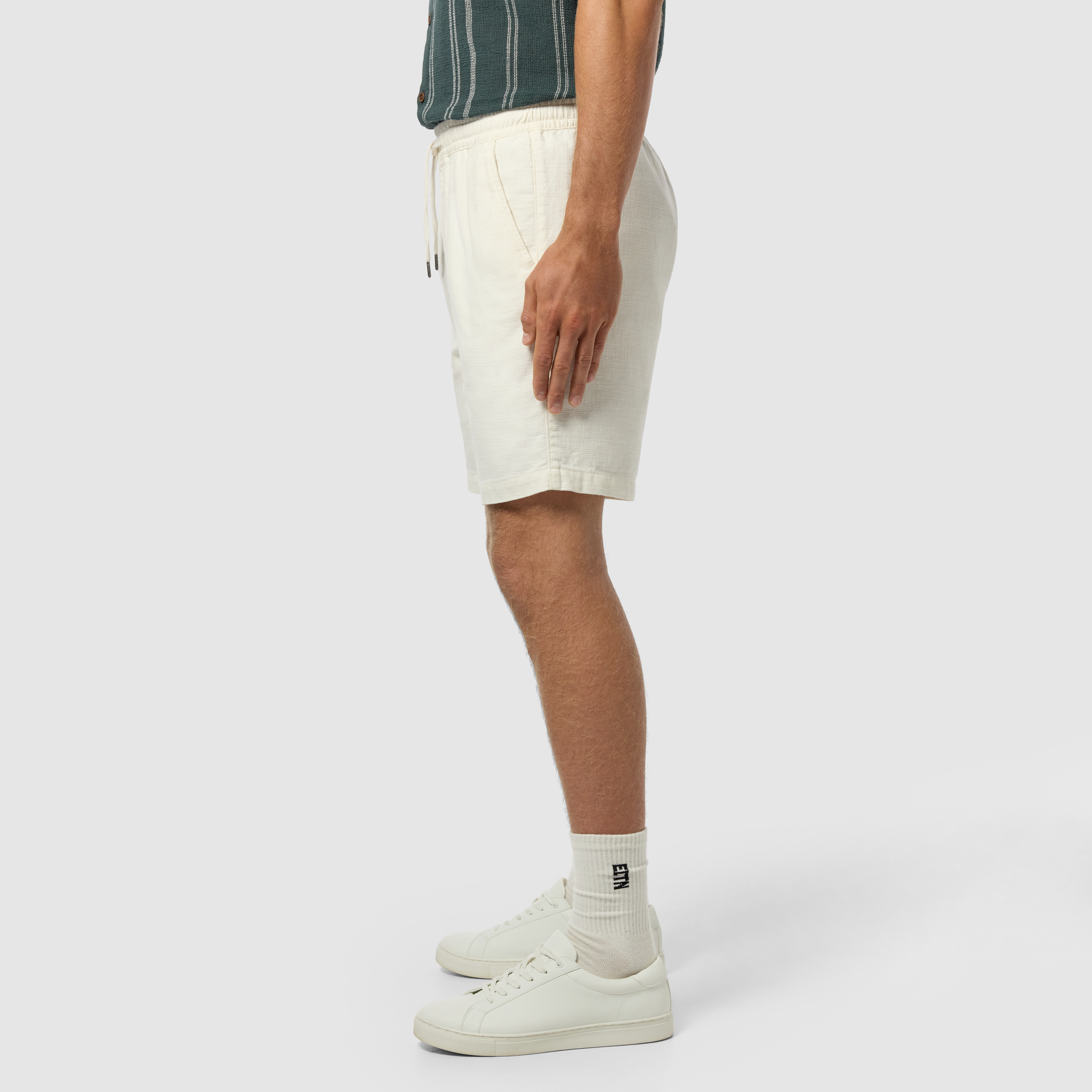 Off White Kai Textured Volley Short