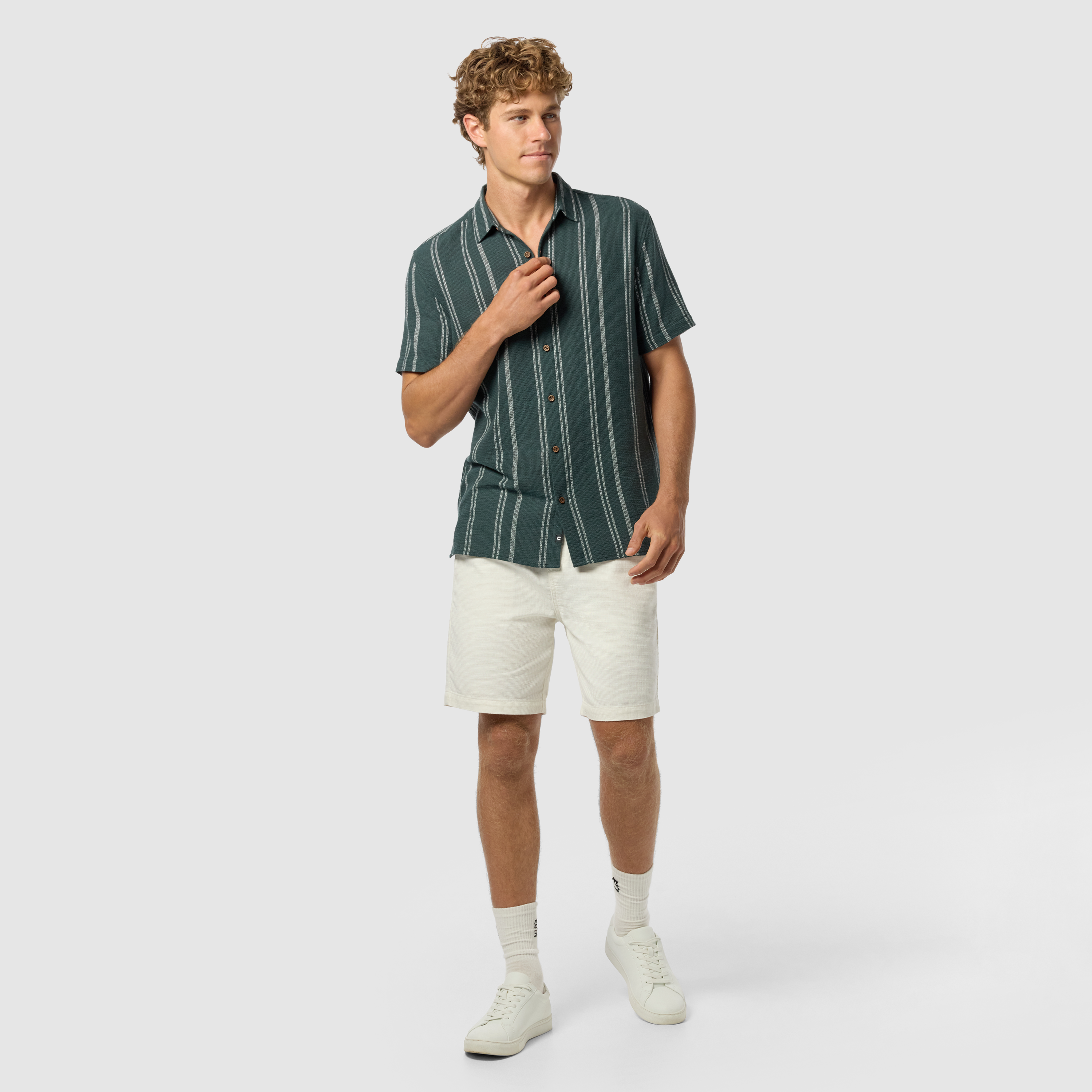Off White Kai Textured Volley Short