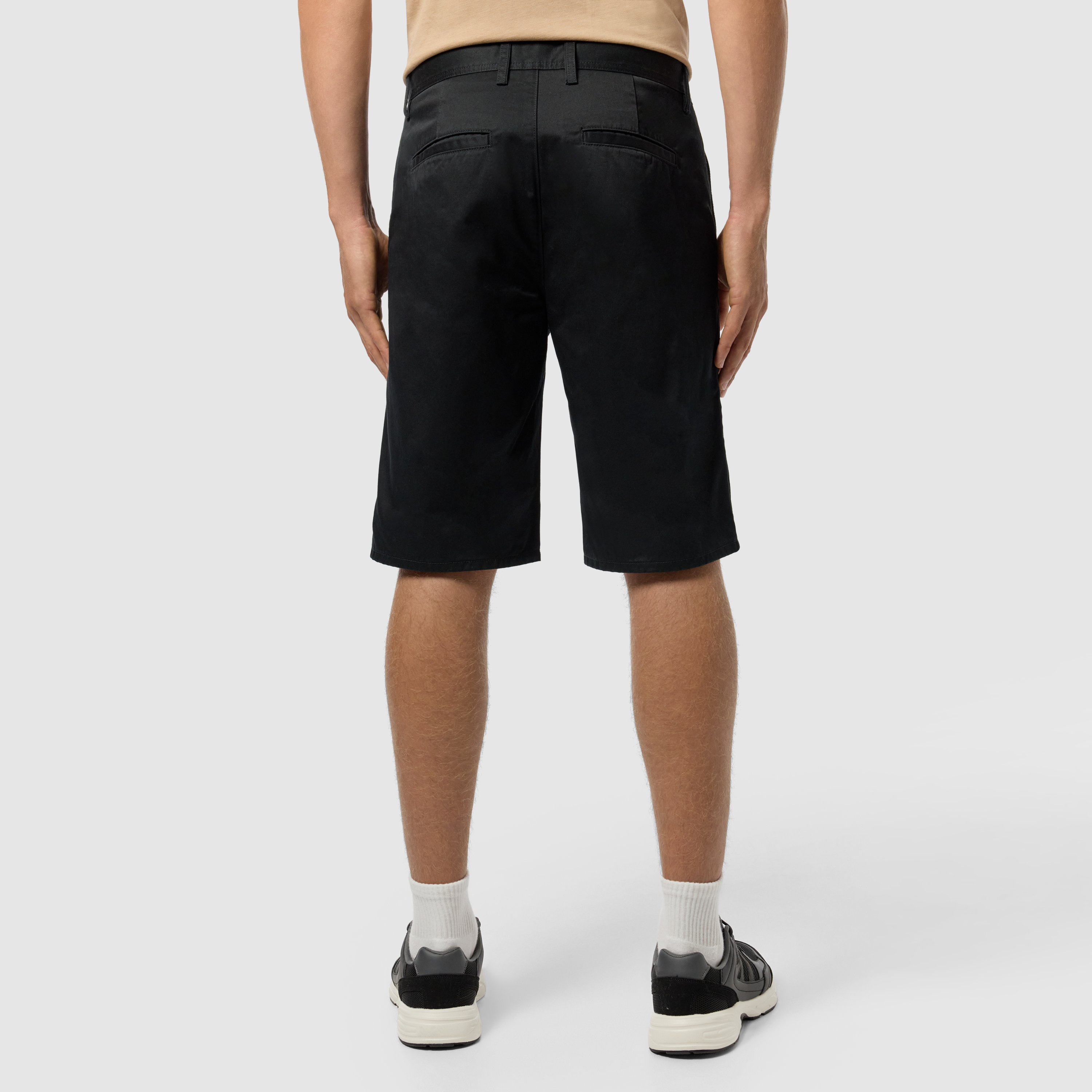 Black Dixon Relaxed Chino Short
