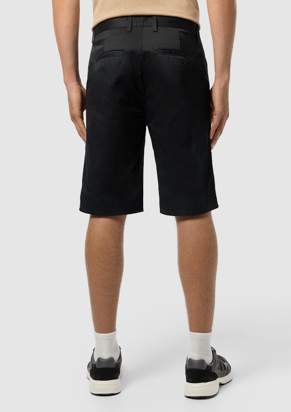 Black Dixon Relaxed Chino Short