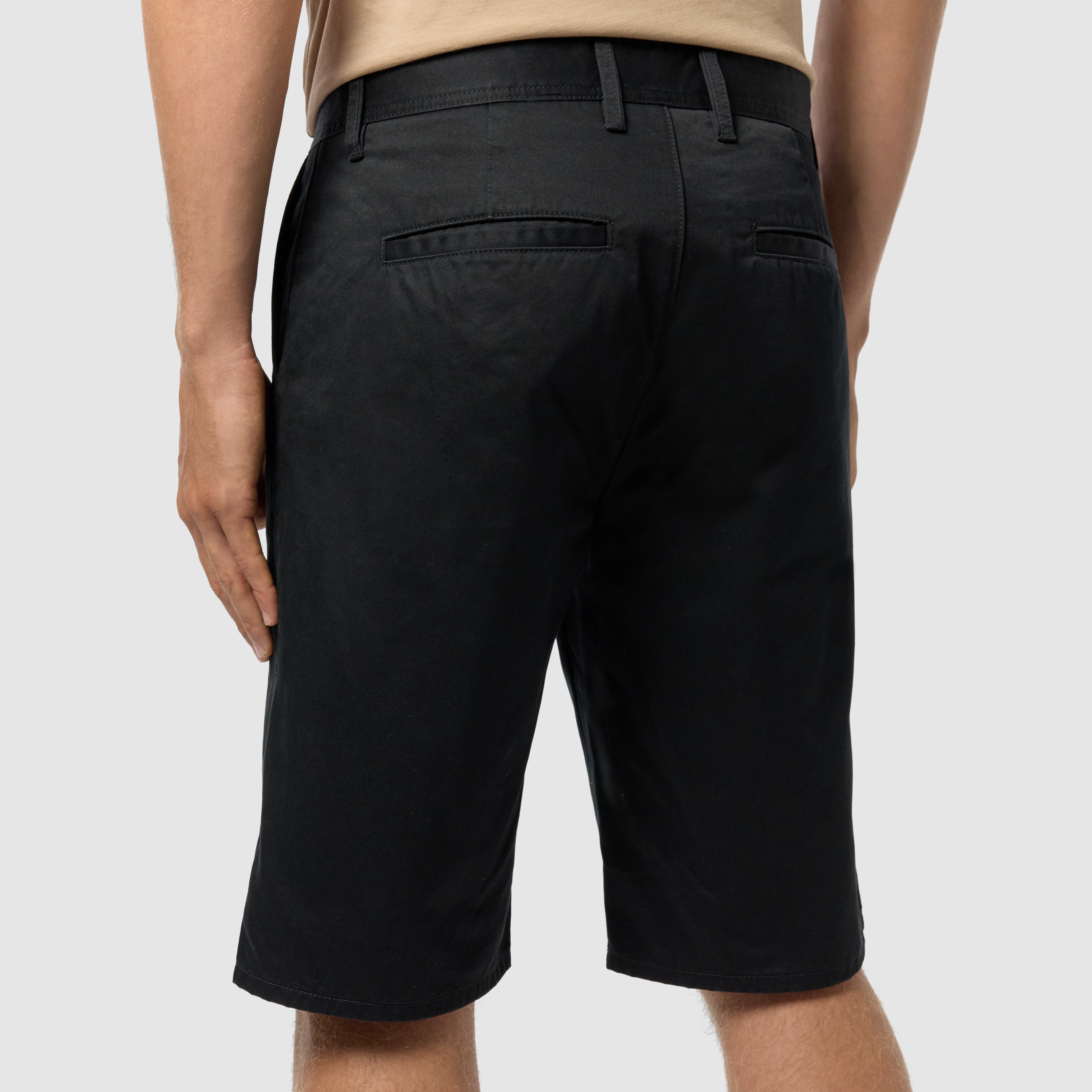 Black Dixon Relaxed Chino Short