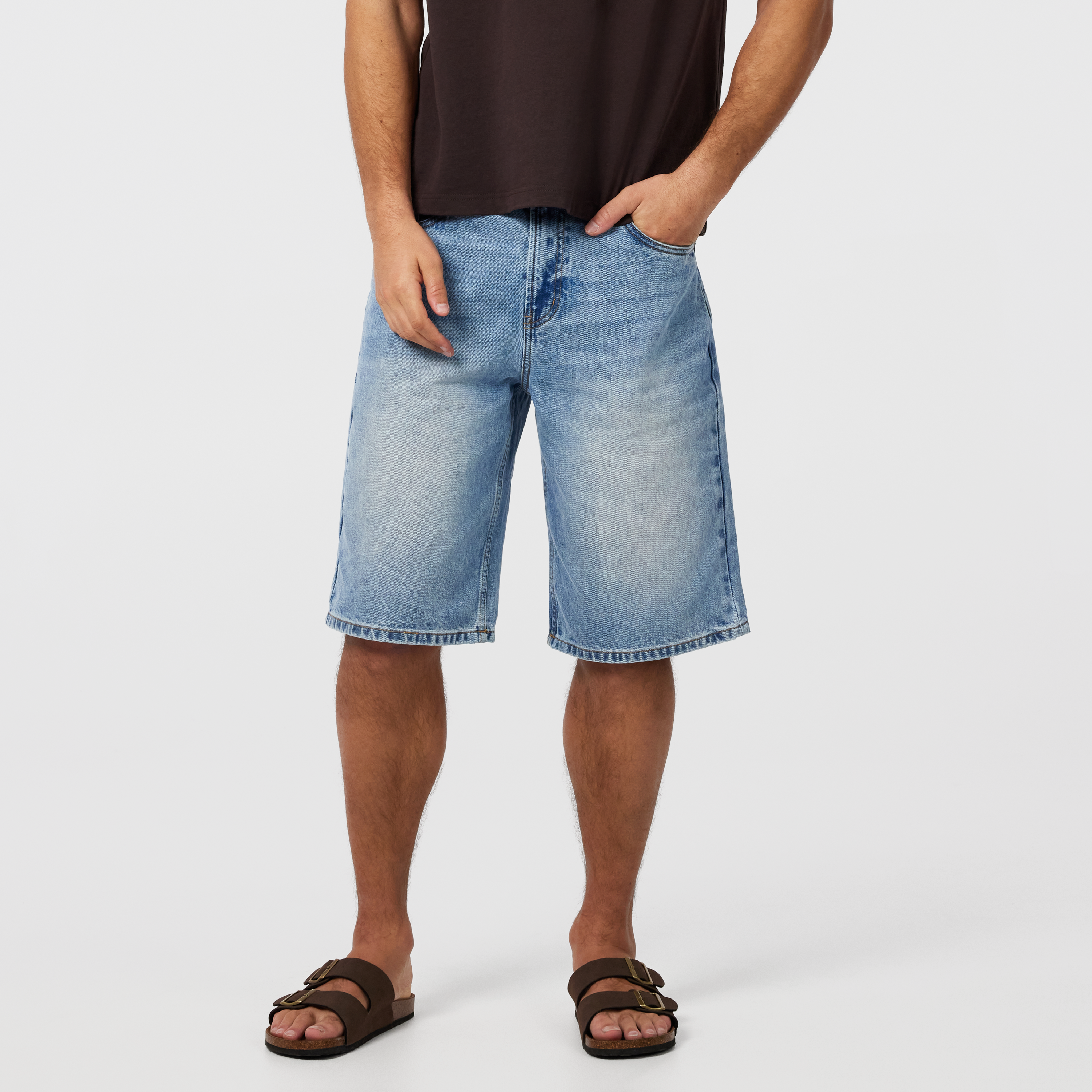 Ezra Relaxed Denim Short