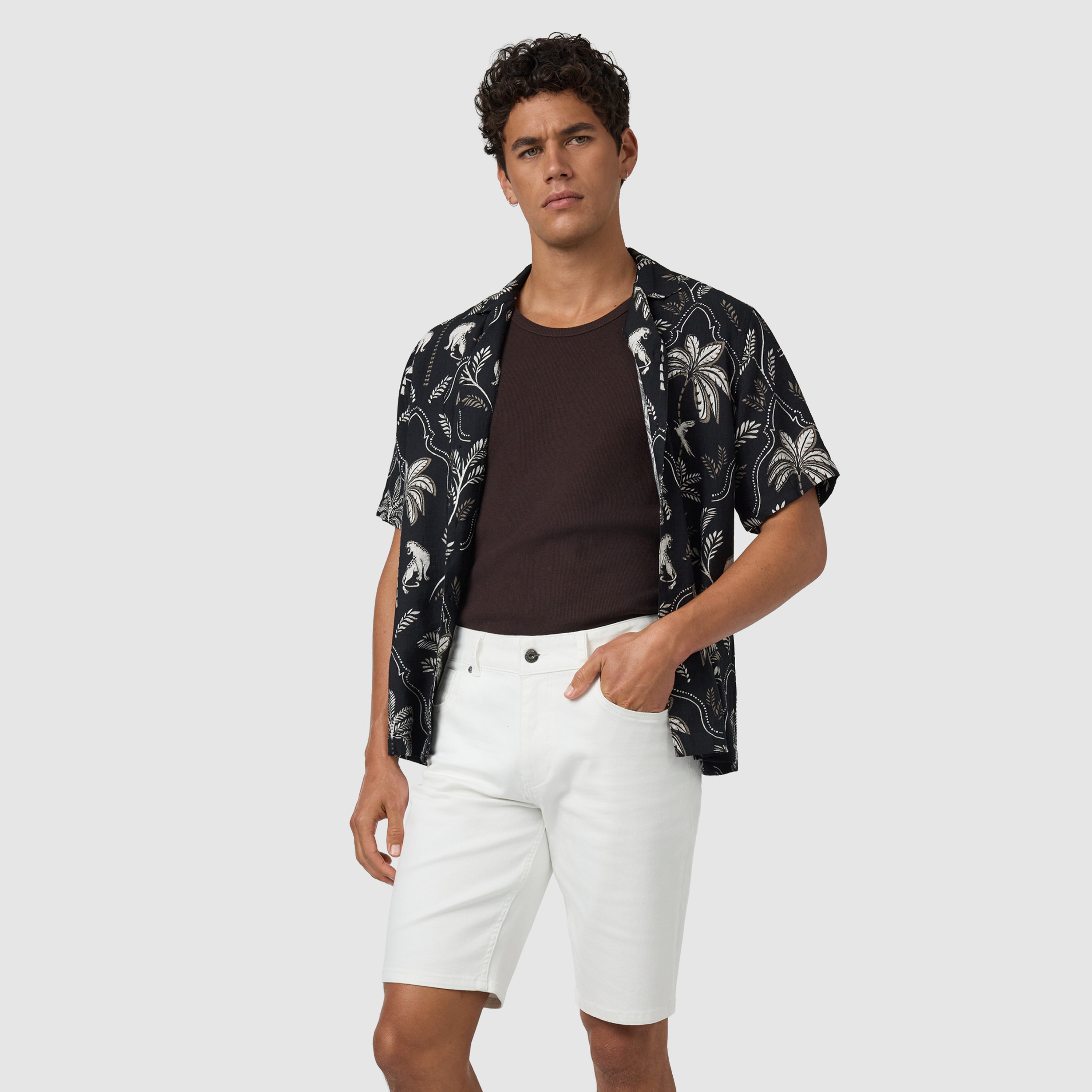 Zak Stretch Denim Short