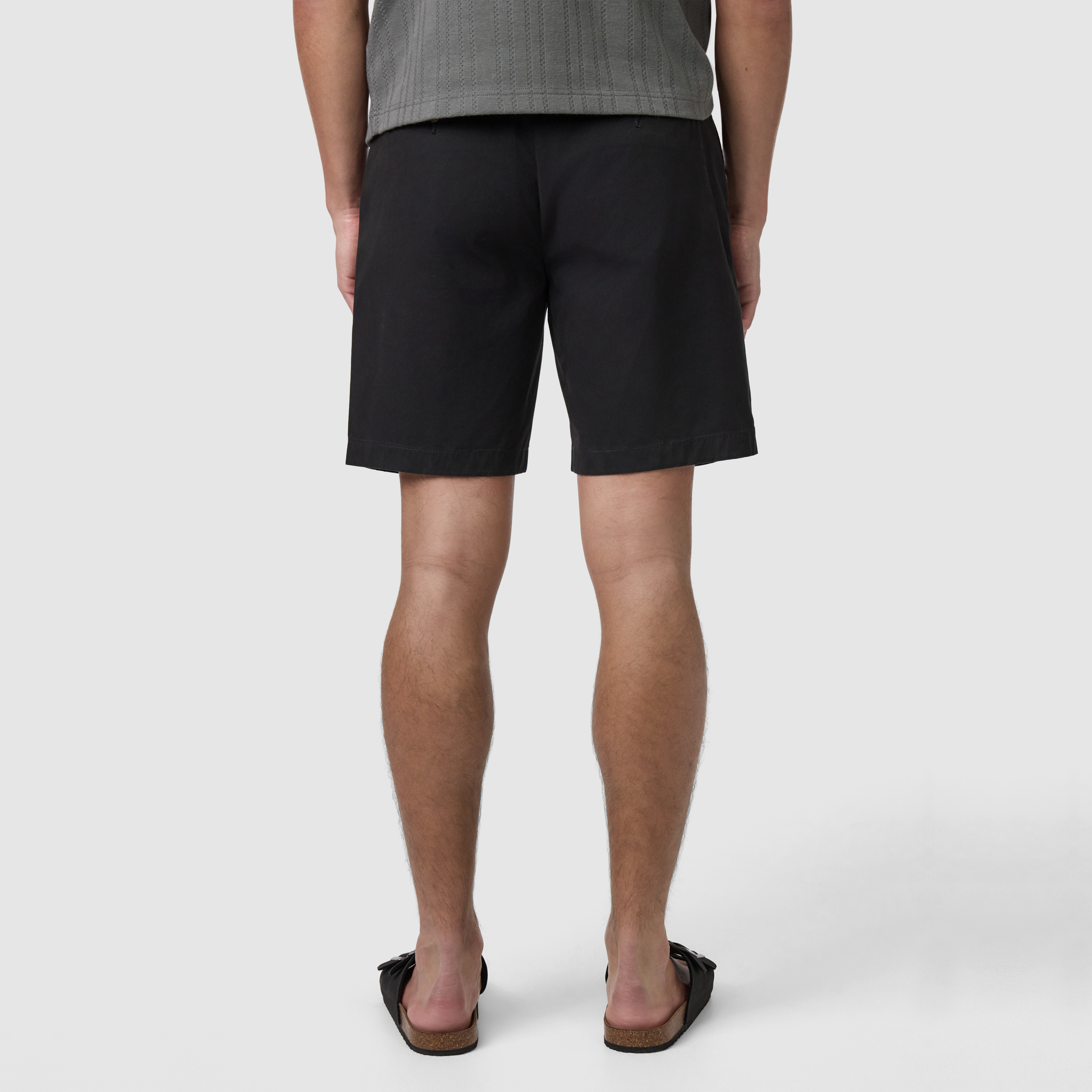 Black Cairns Stretch Chino Short