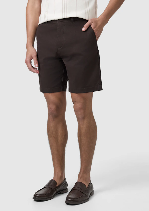 Chocolate Cairns Stretch Chino Short
