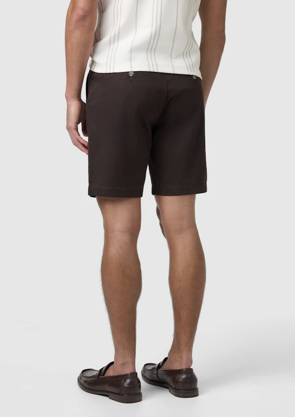 Chocolate Cairns Stretch Chino Short