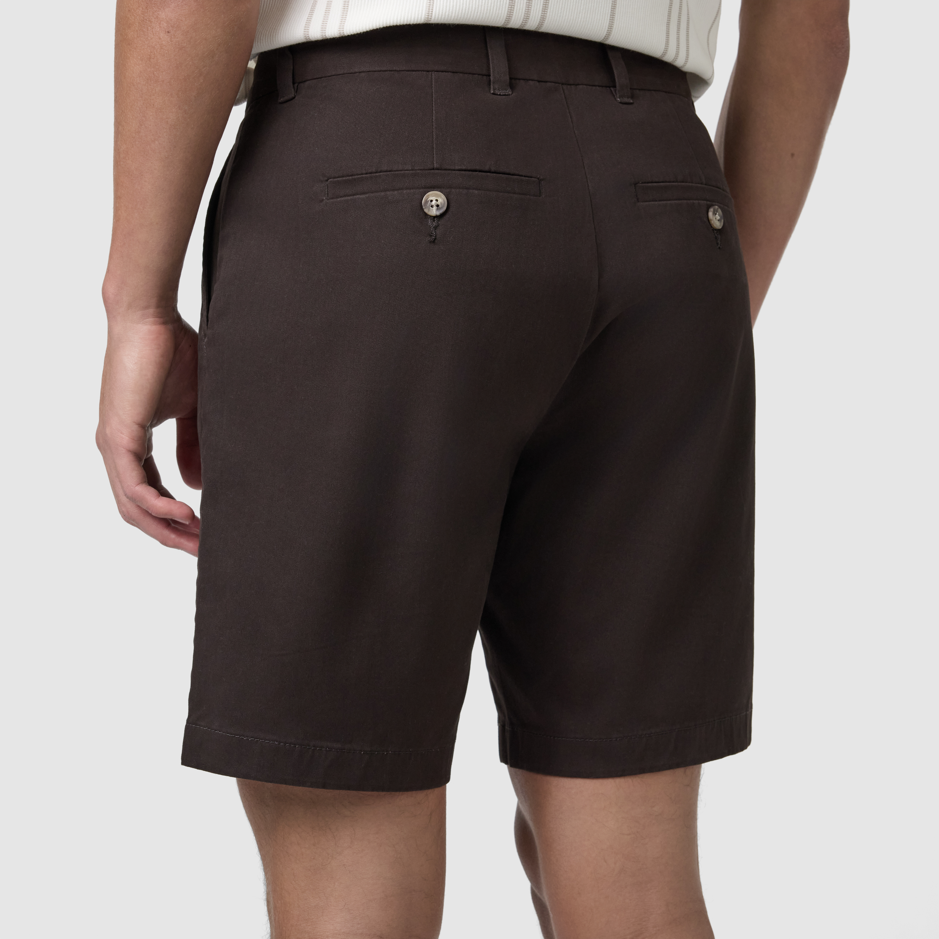 Chocolate Cairns Stretch Chino Short