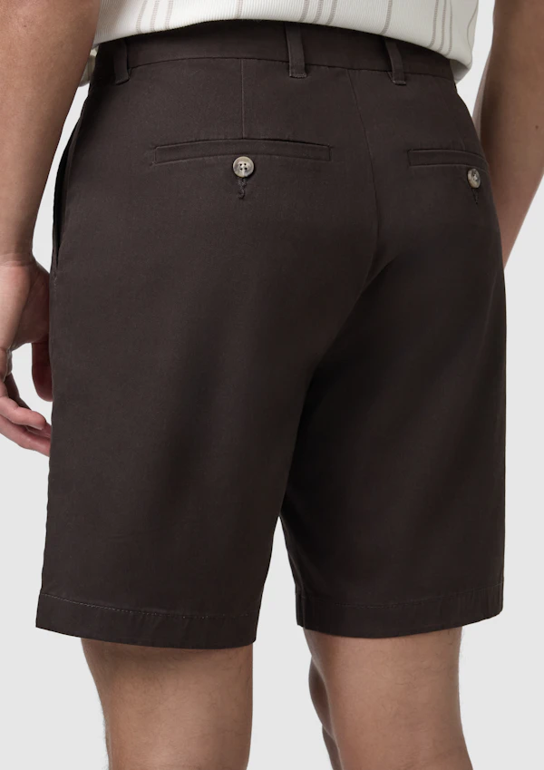 Chocolate Cairns Stretch Chino Short