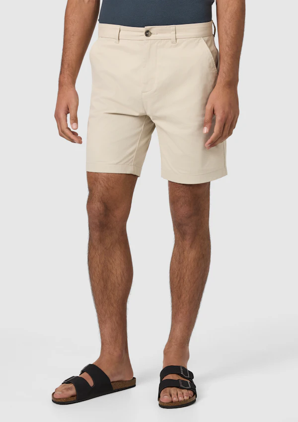 Ecru Cairns Stretch Chino Short