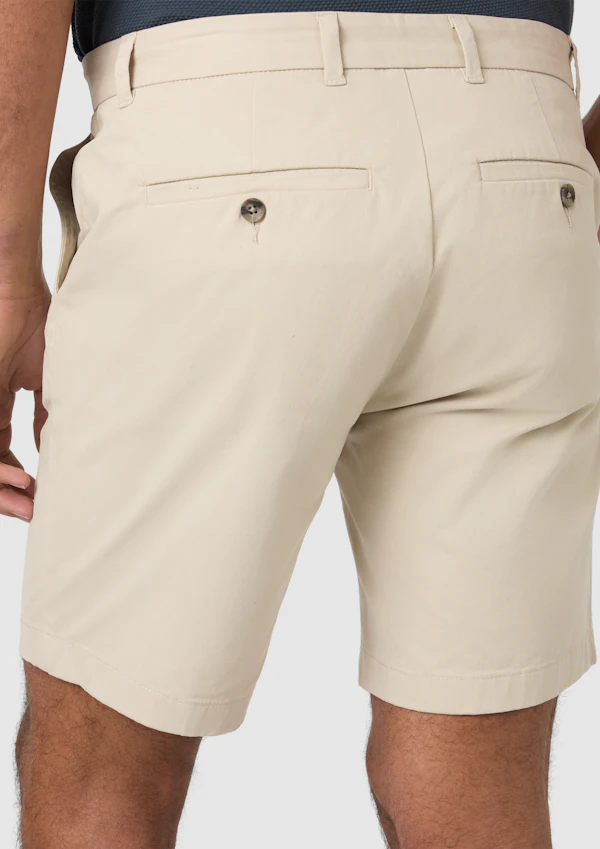 Ecru Cairns Stretch Chino Short