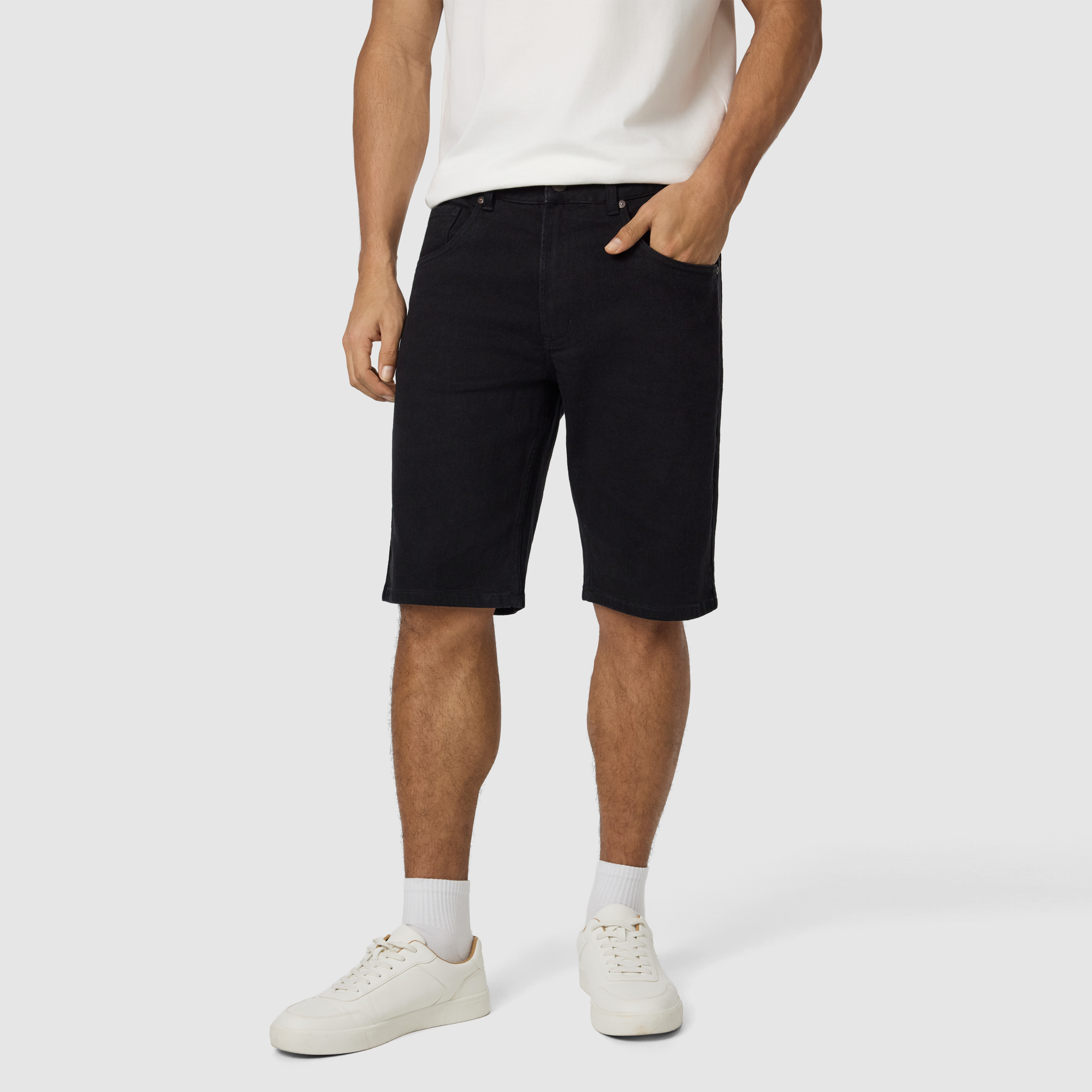 Black Raff Denim Short