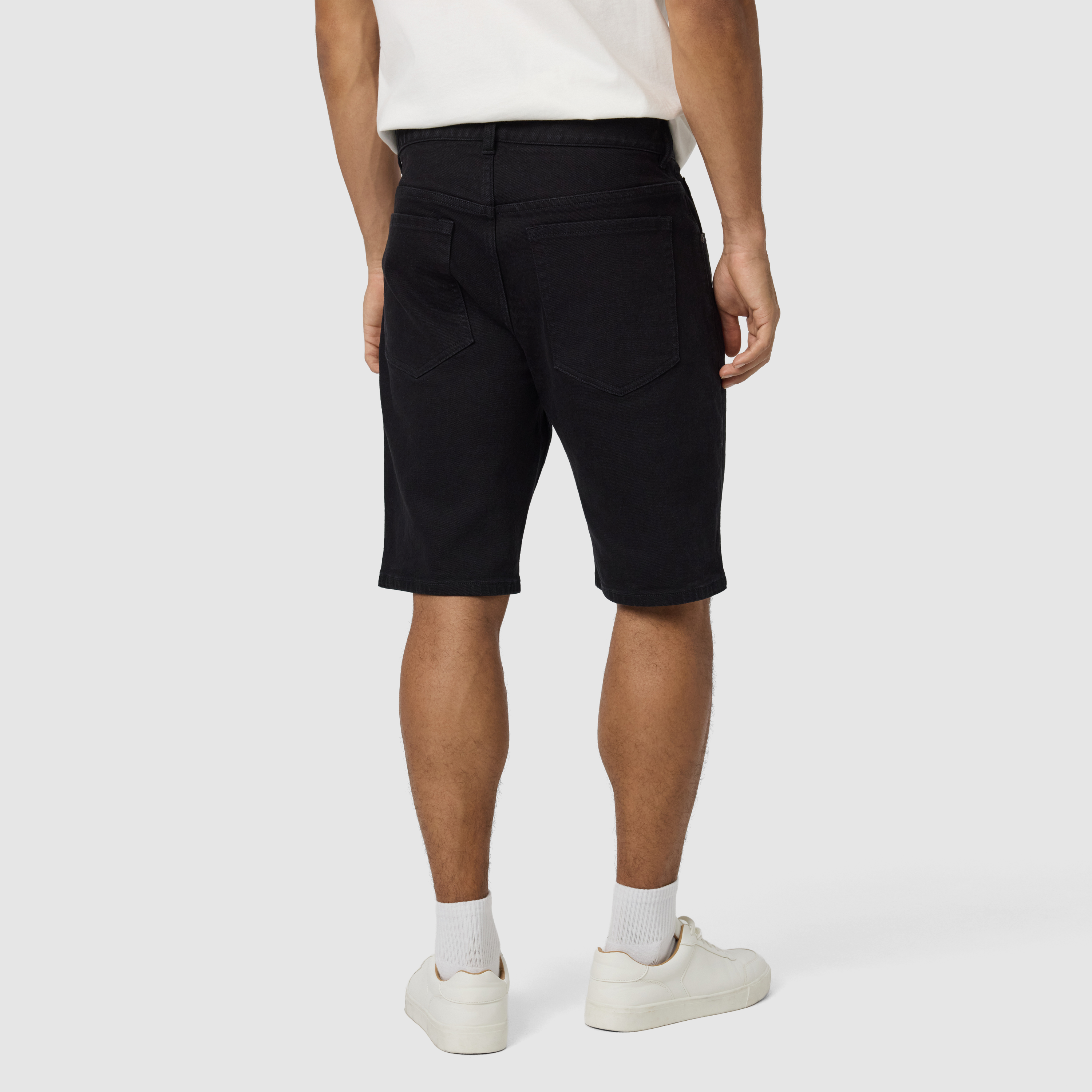 Black Raff Denim Short