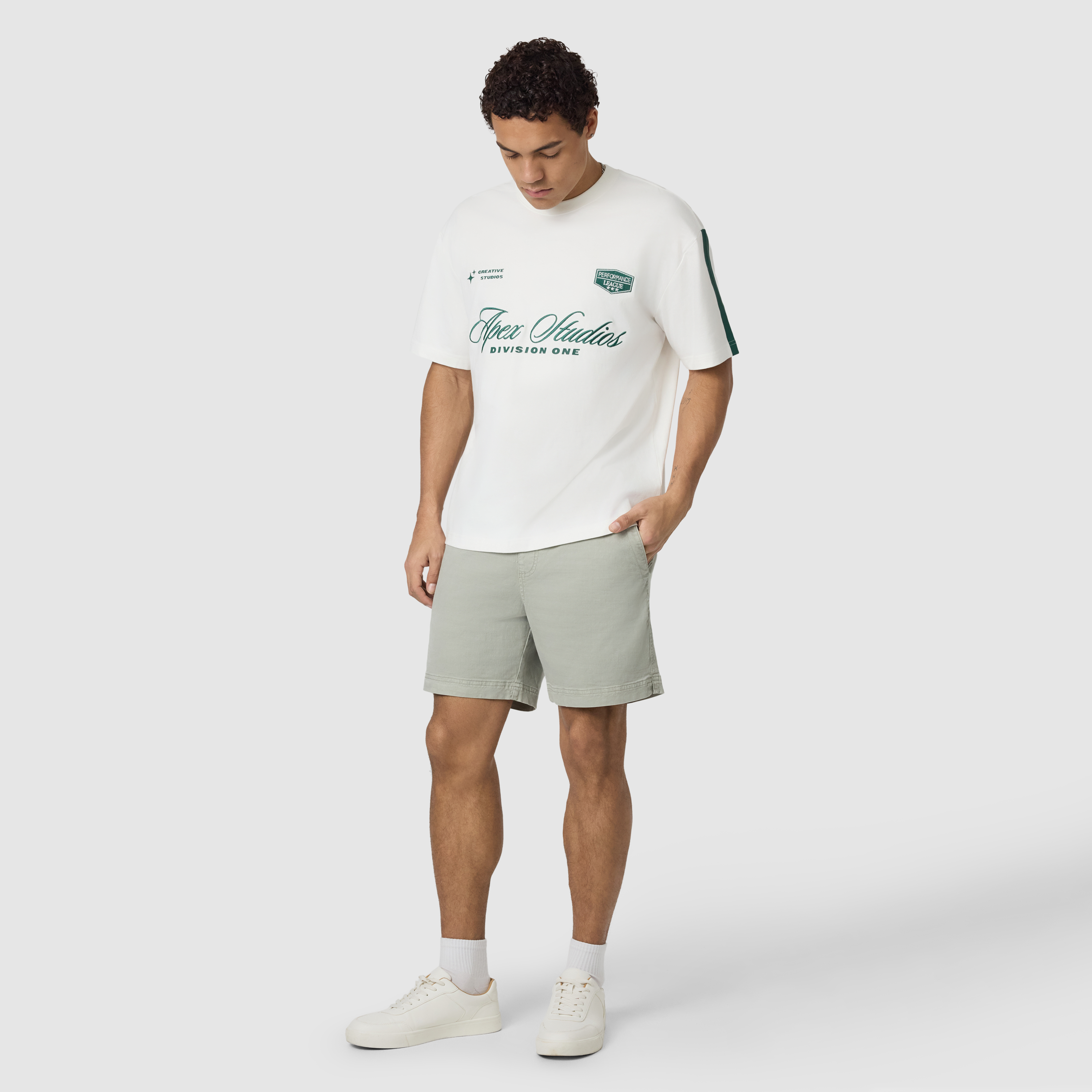 Green Nico Volley Short