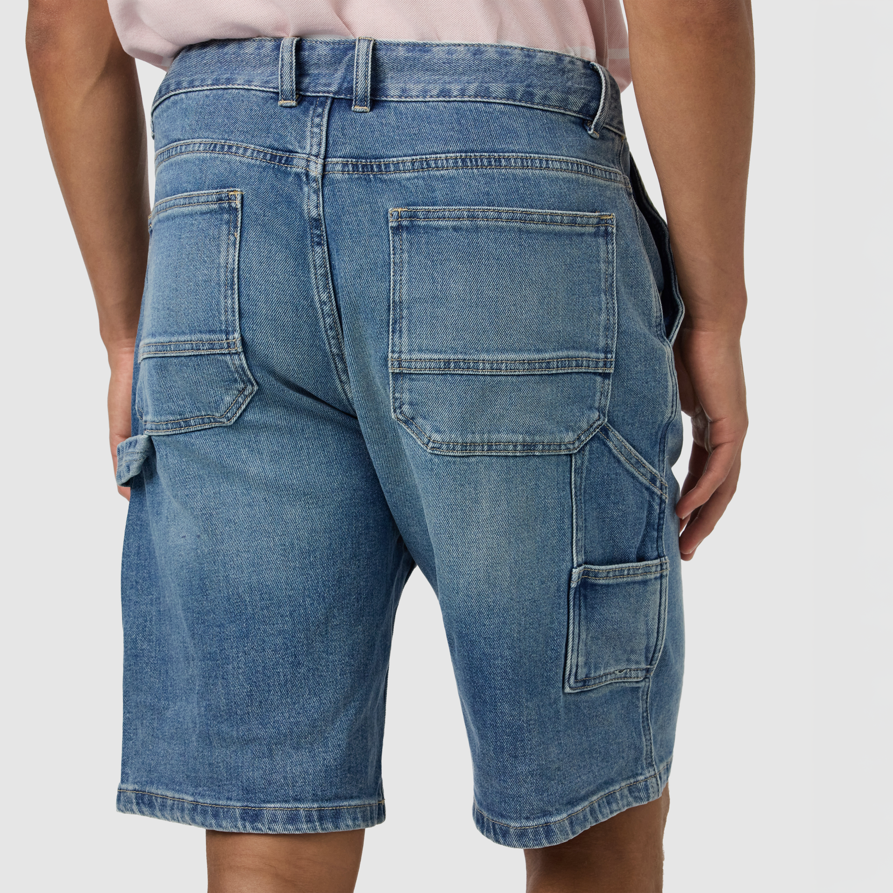 Denim Cash Relaxed Denim Carpenter Short