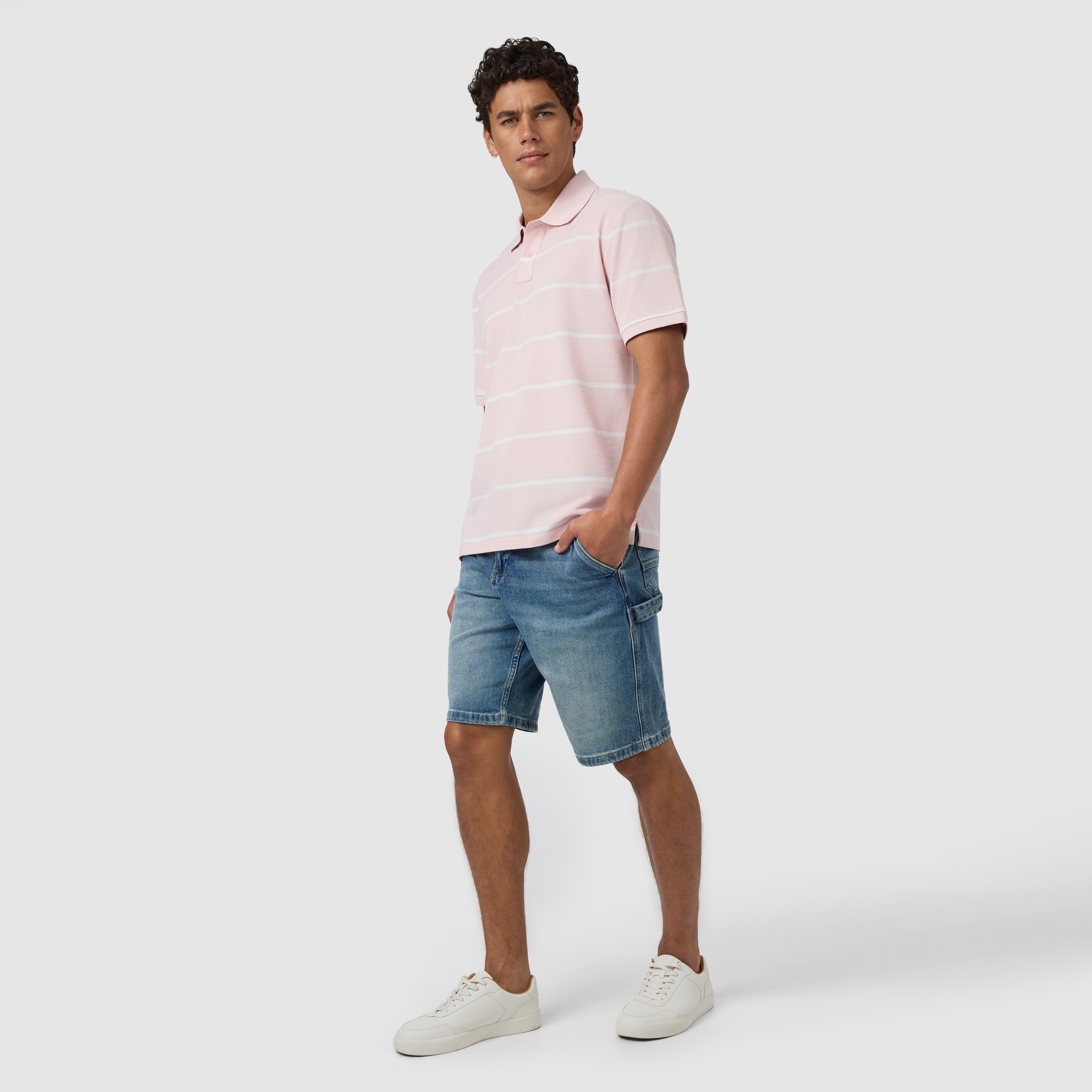 Denim Cash Relaxed Denim Carpenter Short