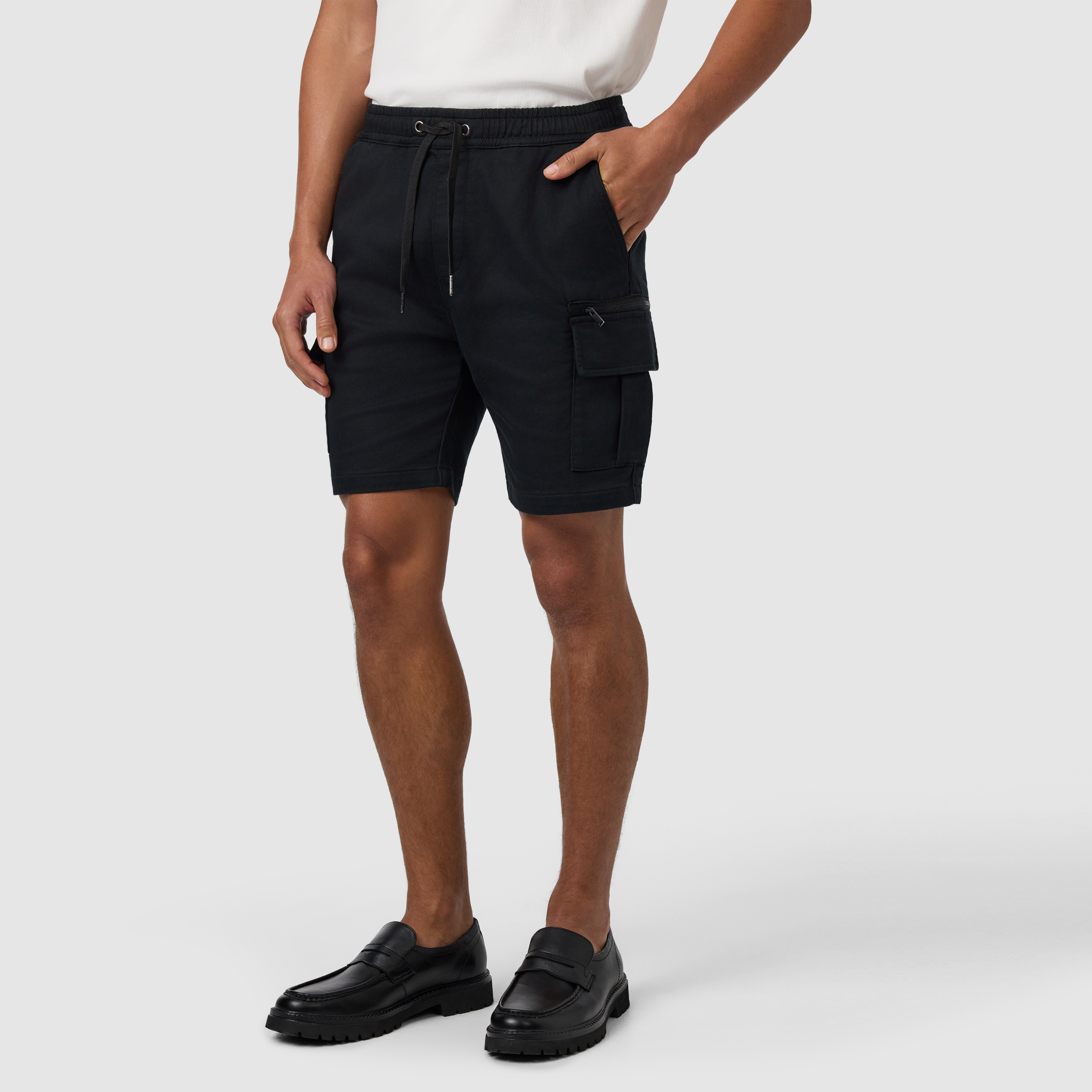 Black Arlo Cargo Short