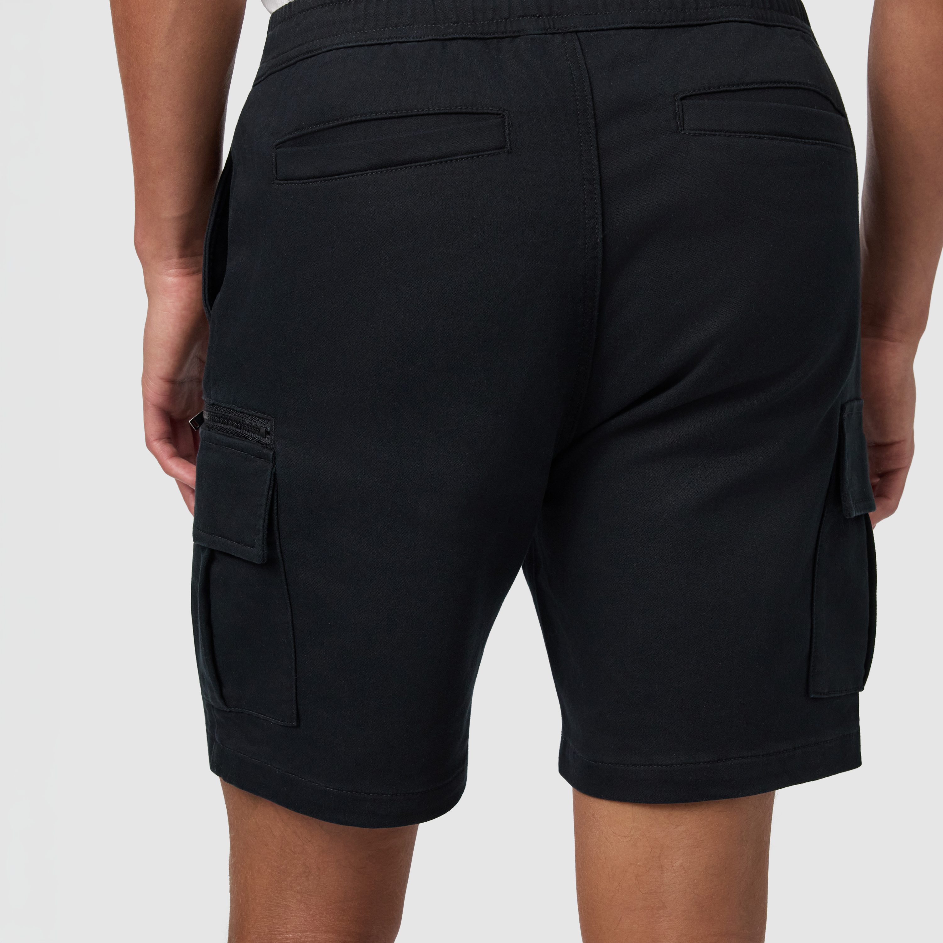 Black Arlo Cargo Short