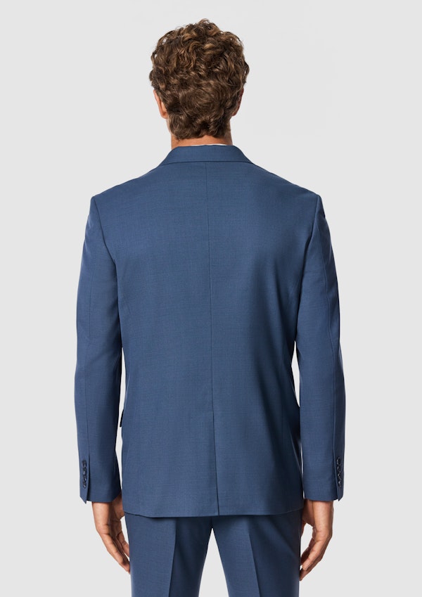 Steel Blue Devon Stretch Slim Suit