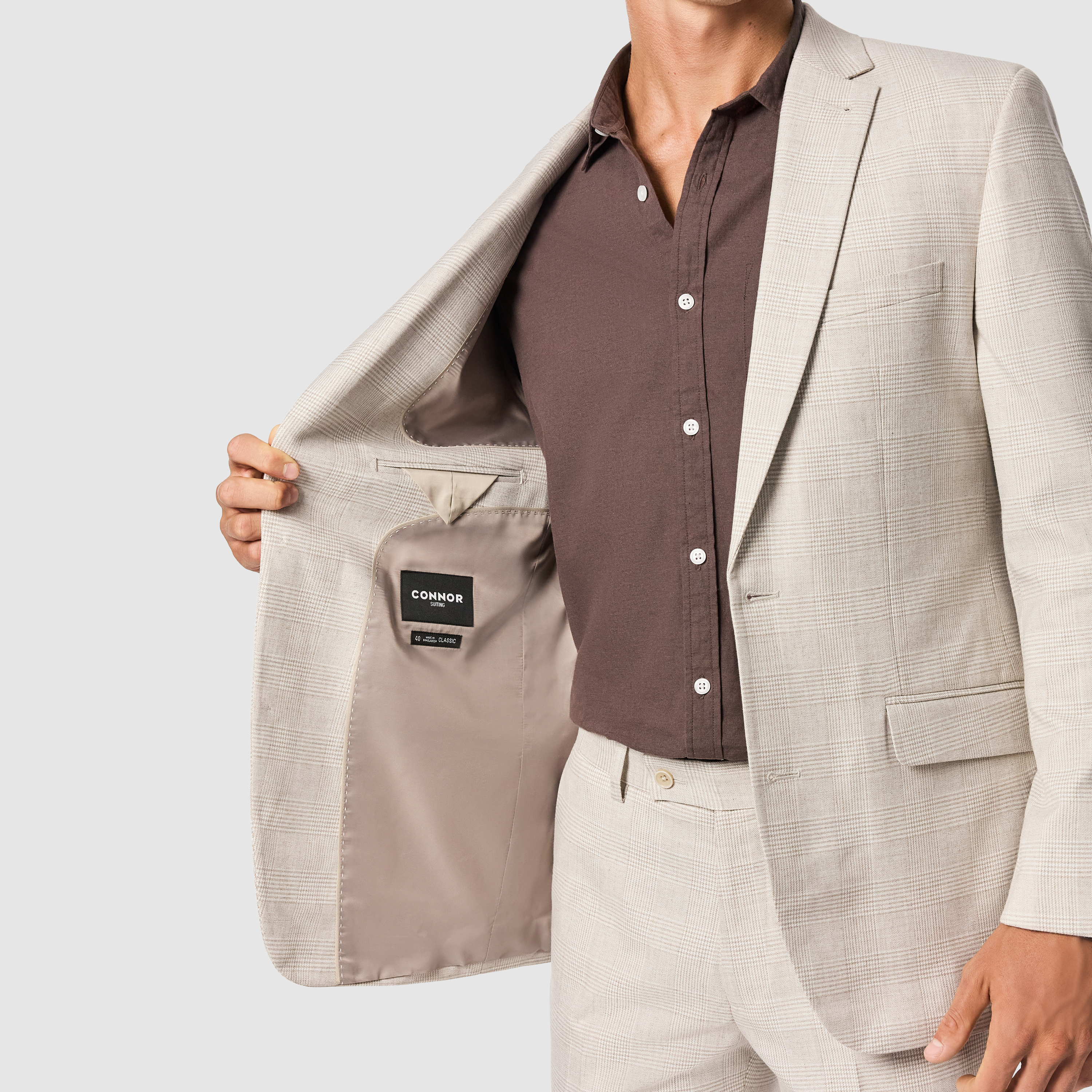  Jubilee Classic Stretch Check Suit