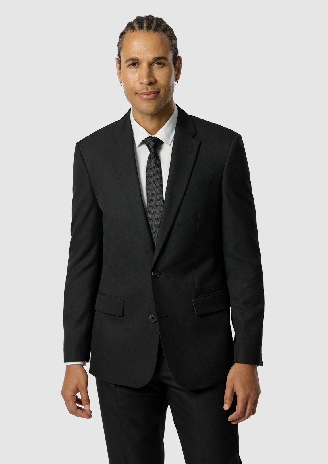 Elm Classic Textured Stretch Suit Jacket