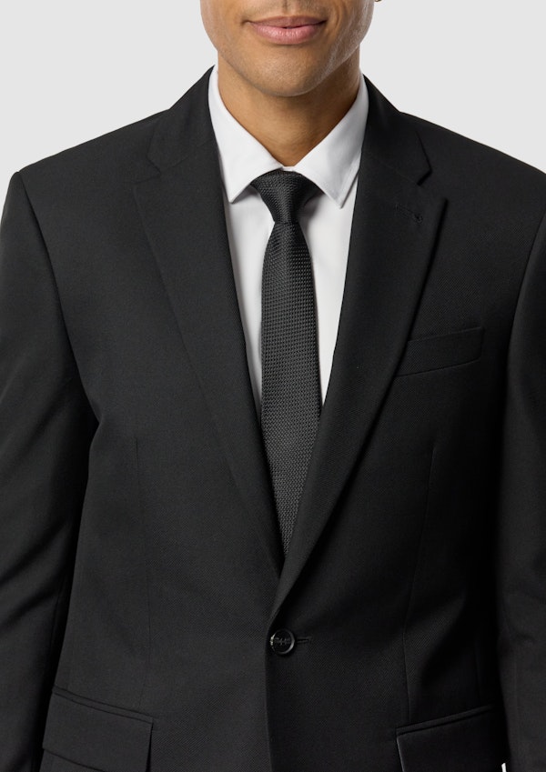 Black Elm Classic Textured Stretch Suit Jacket