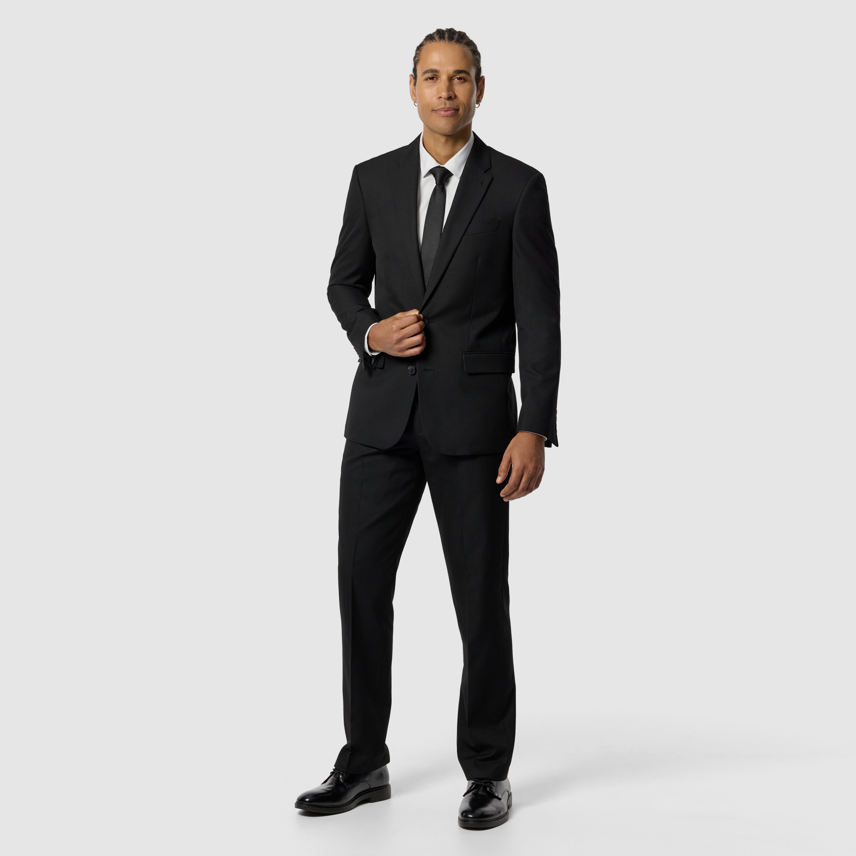  Black Elm Classic Textured Stretch Suit